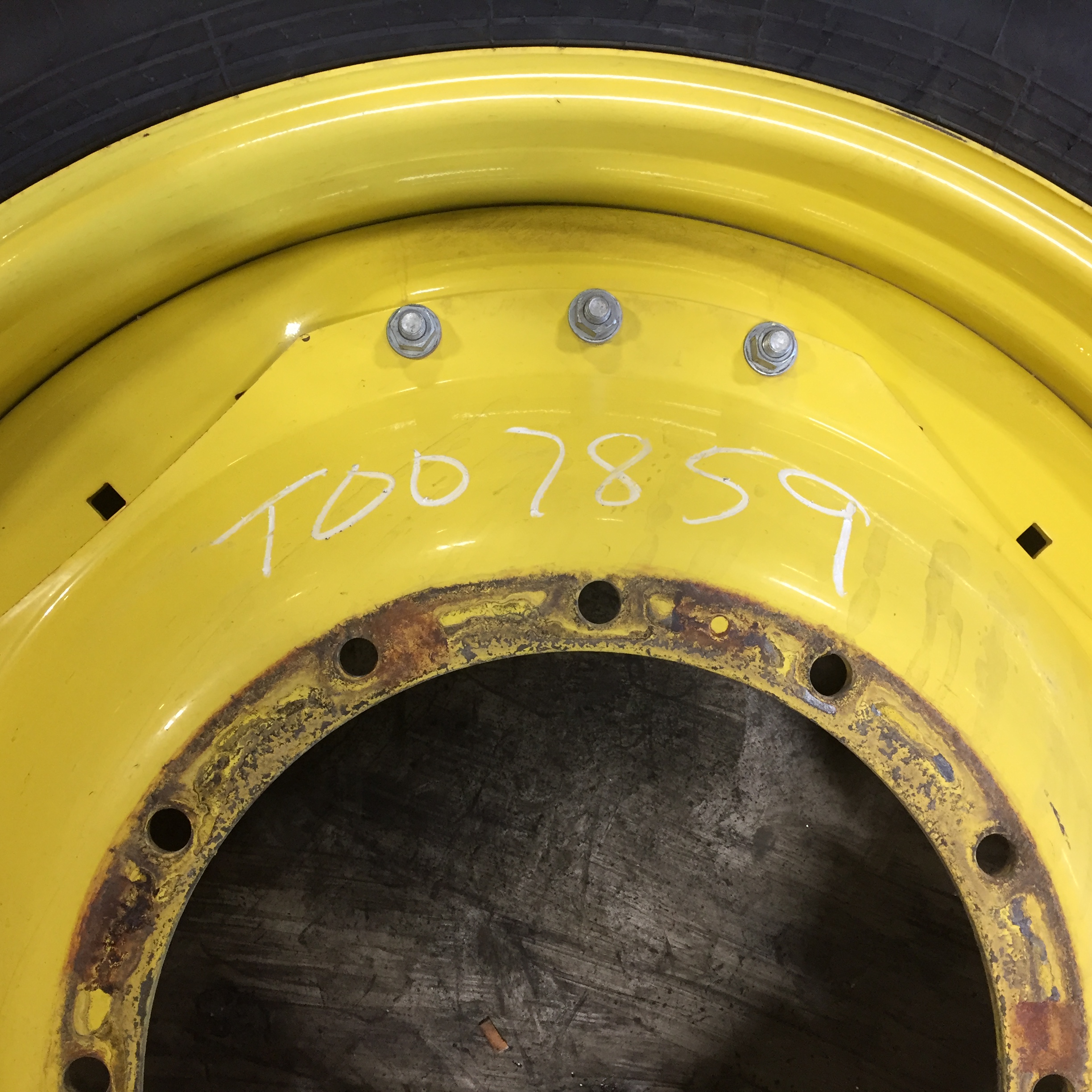 42''D x 12''W Waffle Wheel (Groups of 3 bolts) Wheel T007859RIM