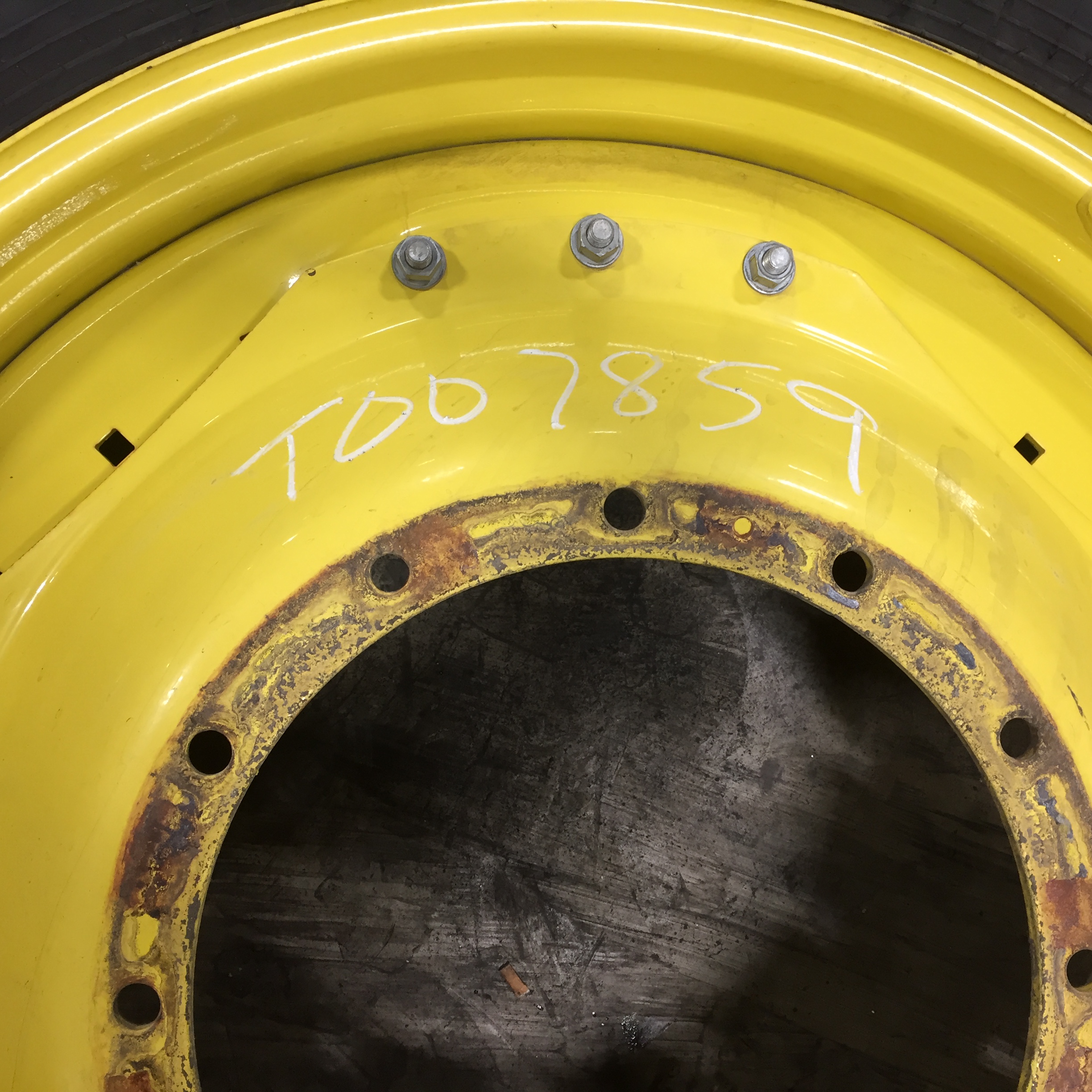 42''D x 12''W Waffle Wheel (Groups of 3 bolts) Wheel T007859RIM