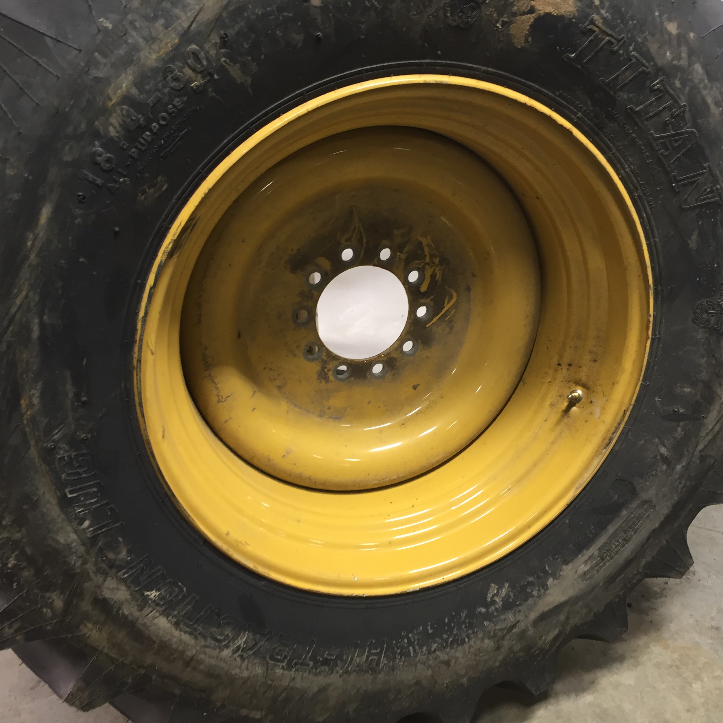 30''D x 15''W Formed Plate Wheel WS002782