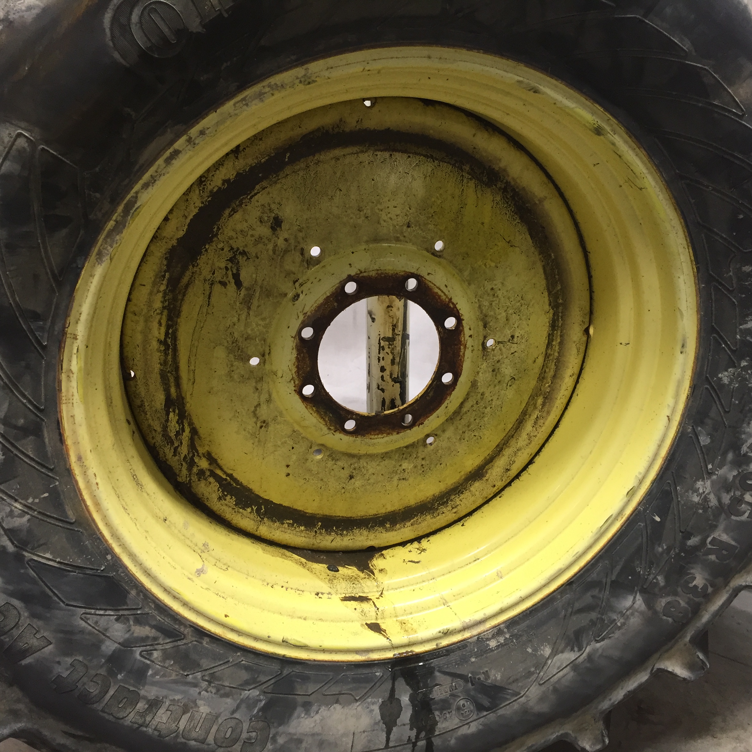 38''D x 18''W Formed Plate W/Weight Holes Wheel WS002784