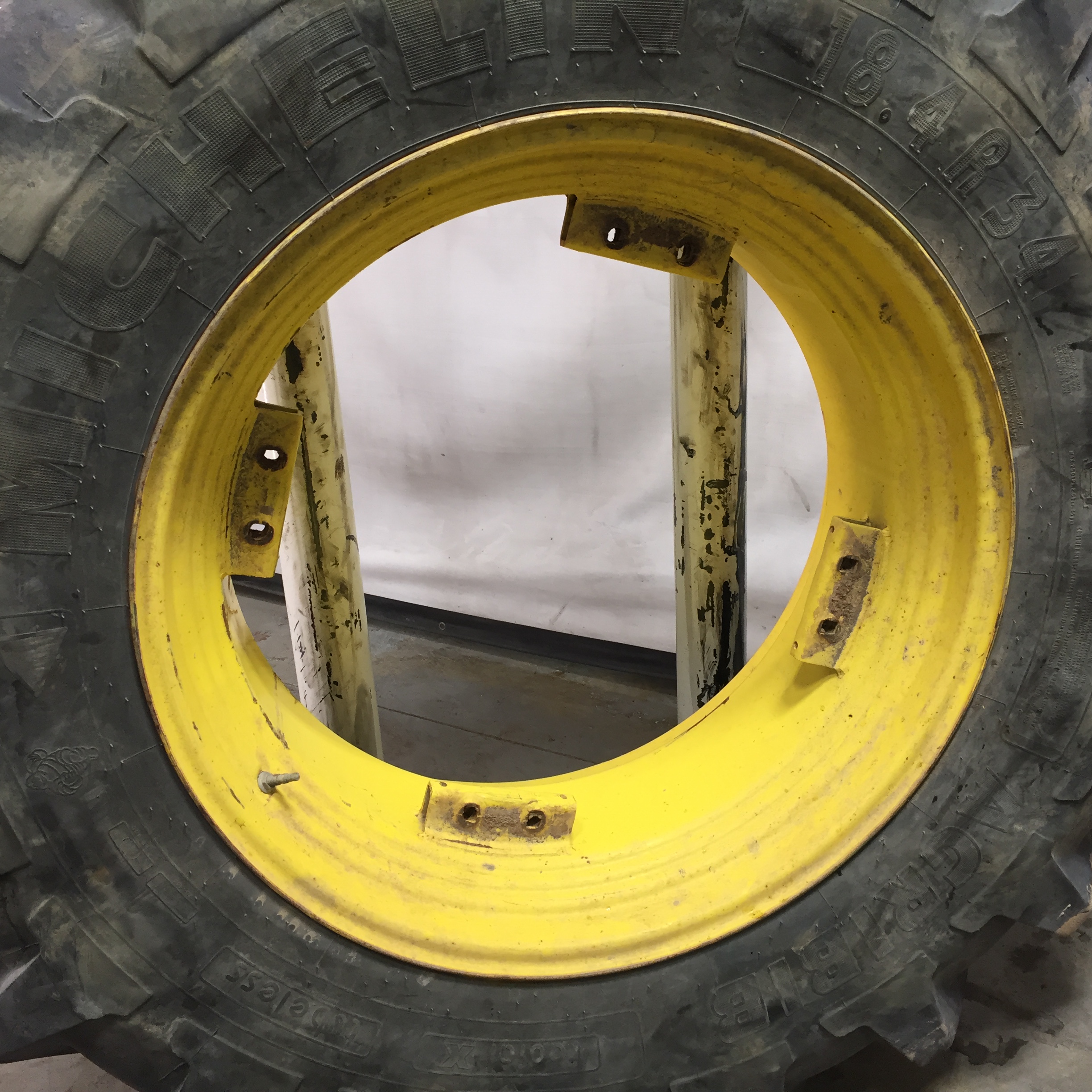 34''D x 15''W Rim with Clamp/U-Clamp (groups of 2 bolts) Wheel WS002804