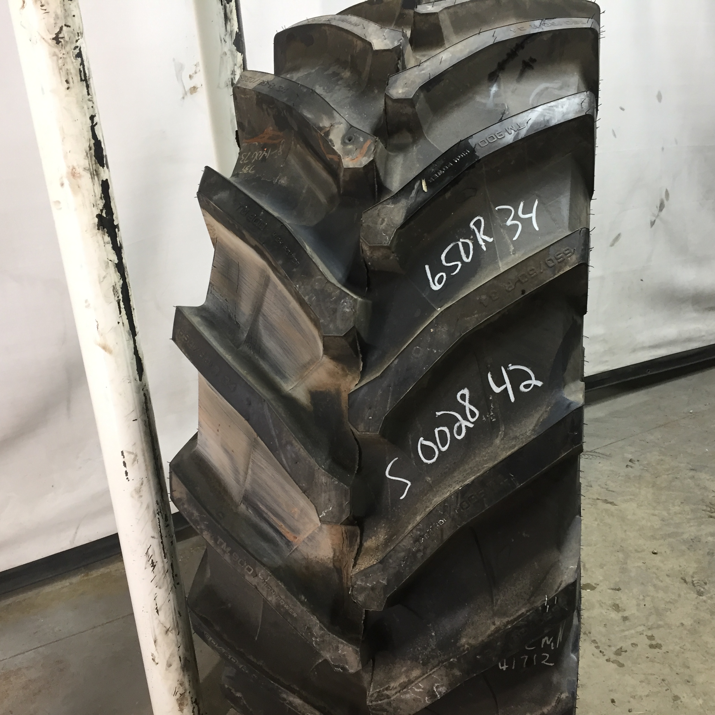 650/60R34 Trelleborg TM900 High Power R-1W Tire S002842