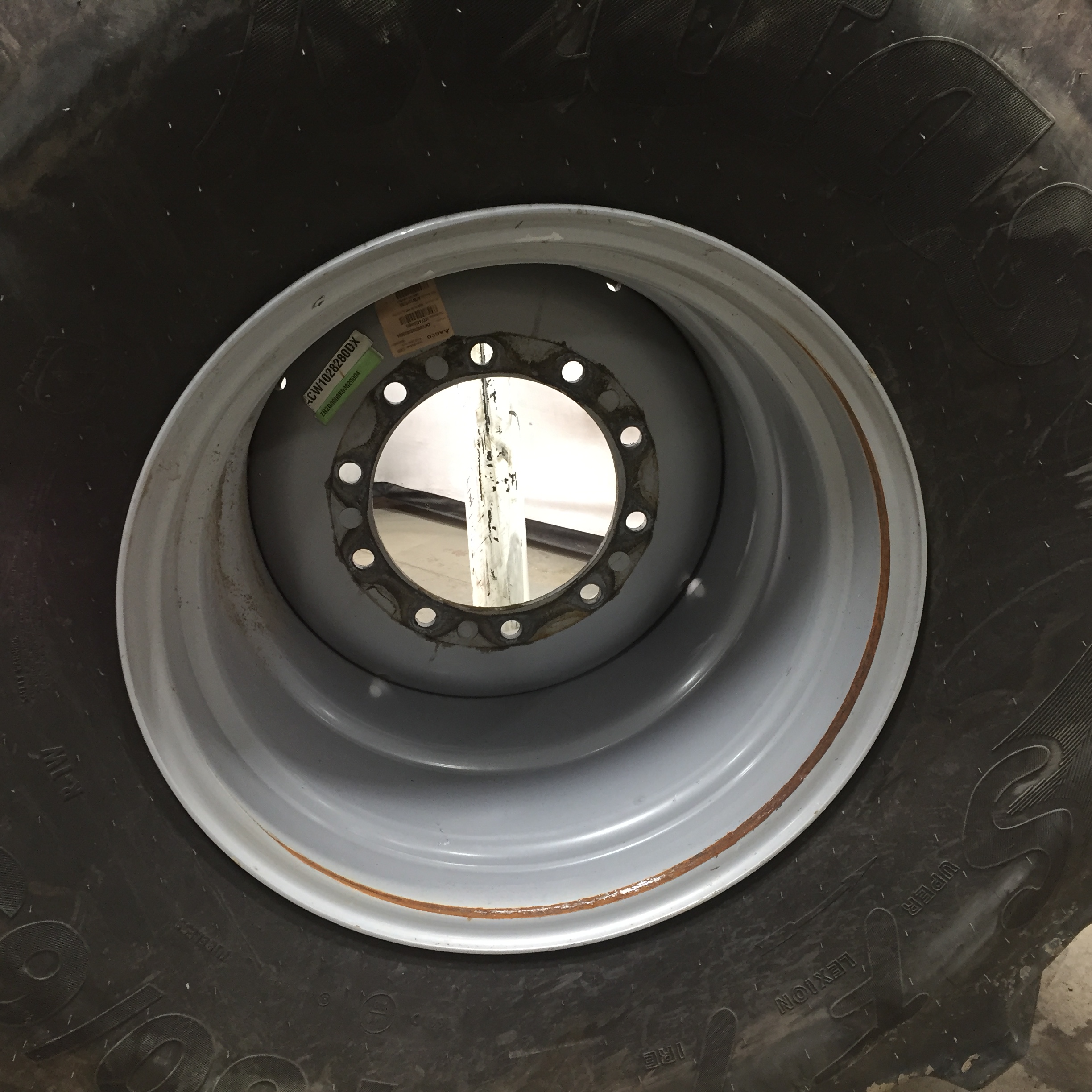 26''D x 25''W Formed Plate Wheel WT007918