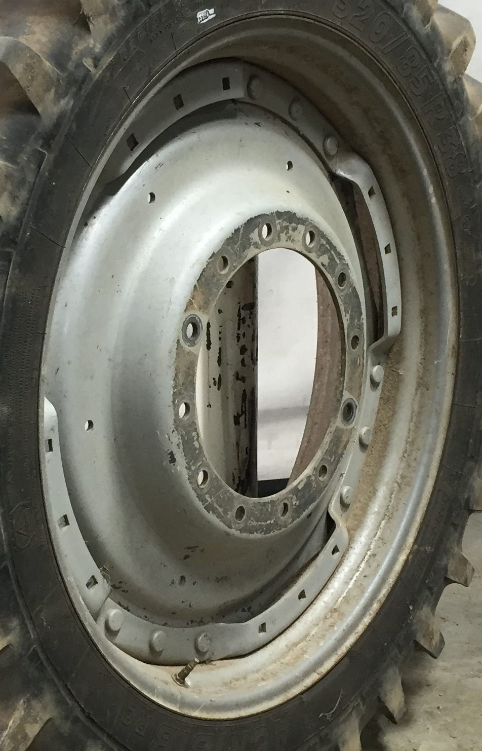 38''D x 10''W Waffle Wheel (Groups of 3 bolts) Wheel WT007924RIM