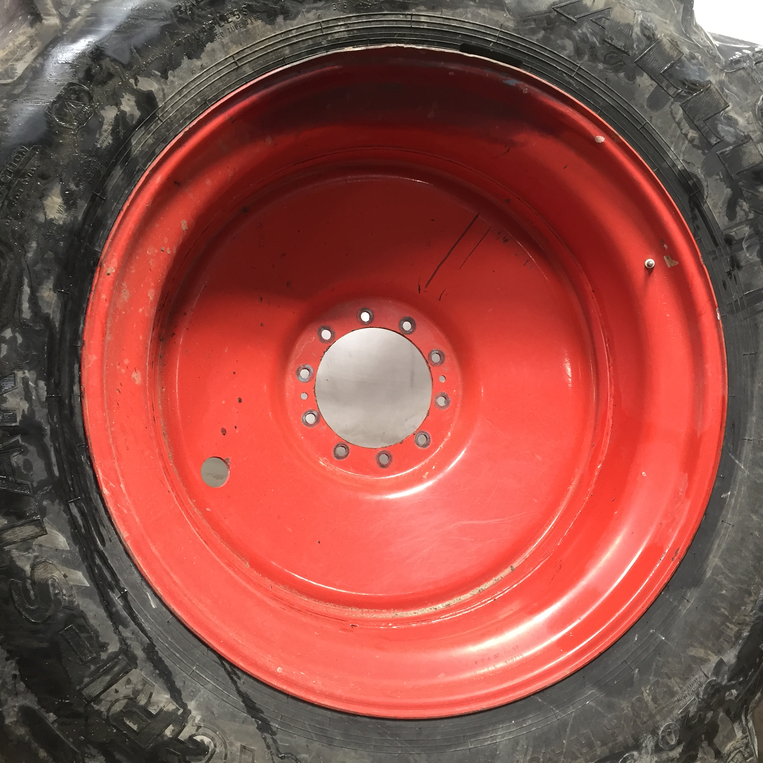 46''D x 16''W Formed Plate Wheel WT007928