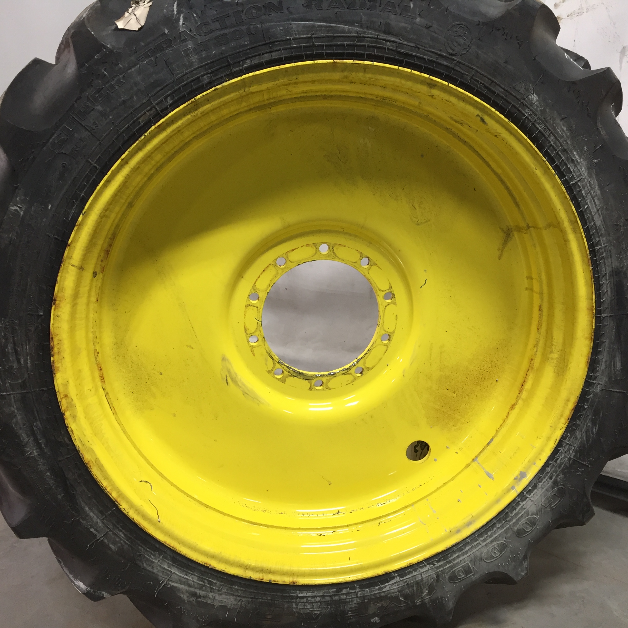 42''D x 10''W Formed Plate Sprayer Wheel WS002892