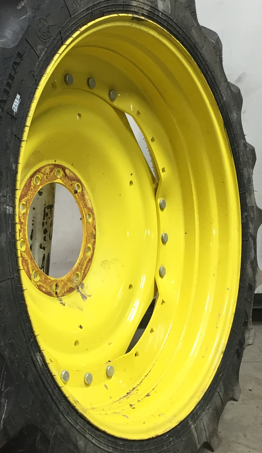 42''D x 10''W Waffle Wheel (Groups of 3 bolts) Wheel WT007952RIM