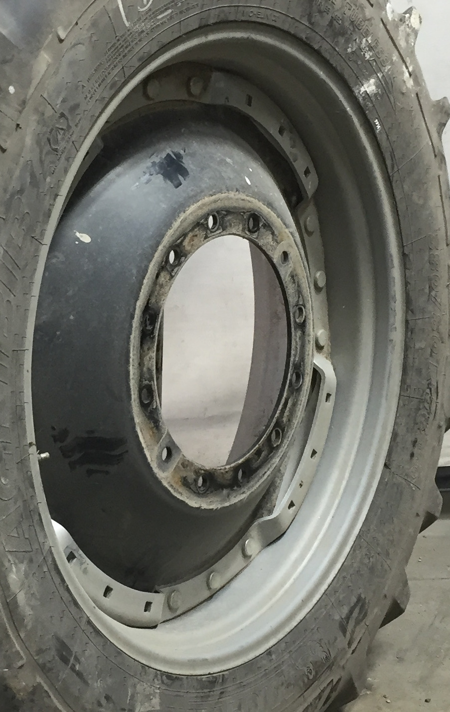 38''D x 12''W Waffle Wheel (Groups of 3 bolts) Wheel WT007979RIM