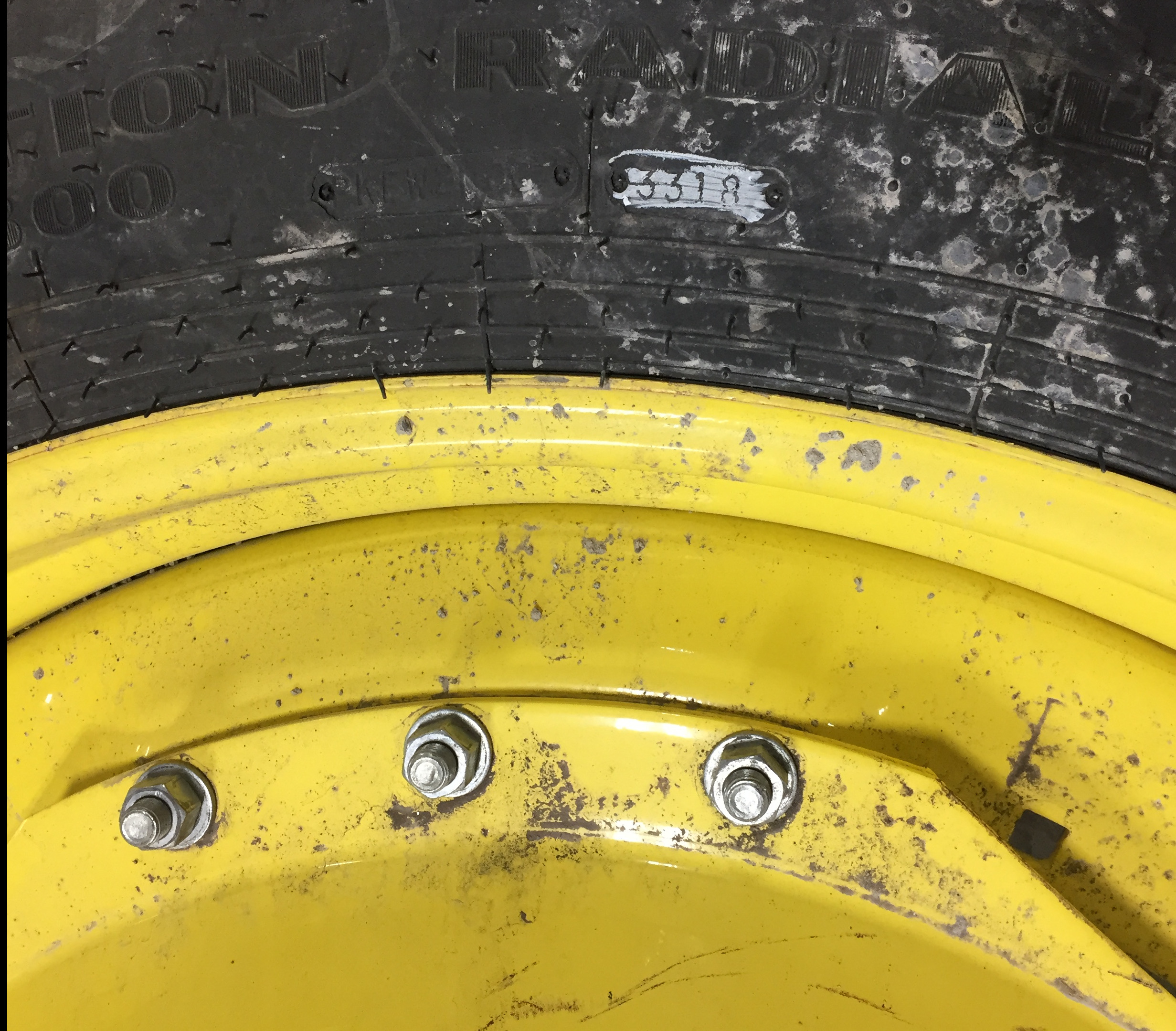 Waffle Wheel (Groups of 3 bolts) WT008001