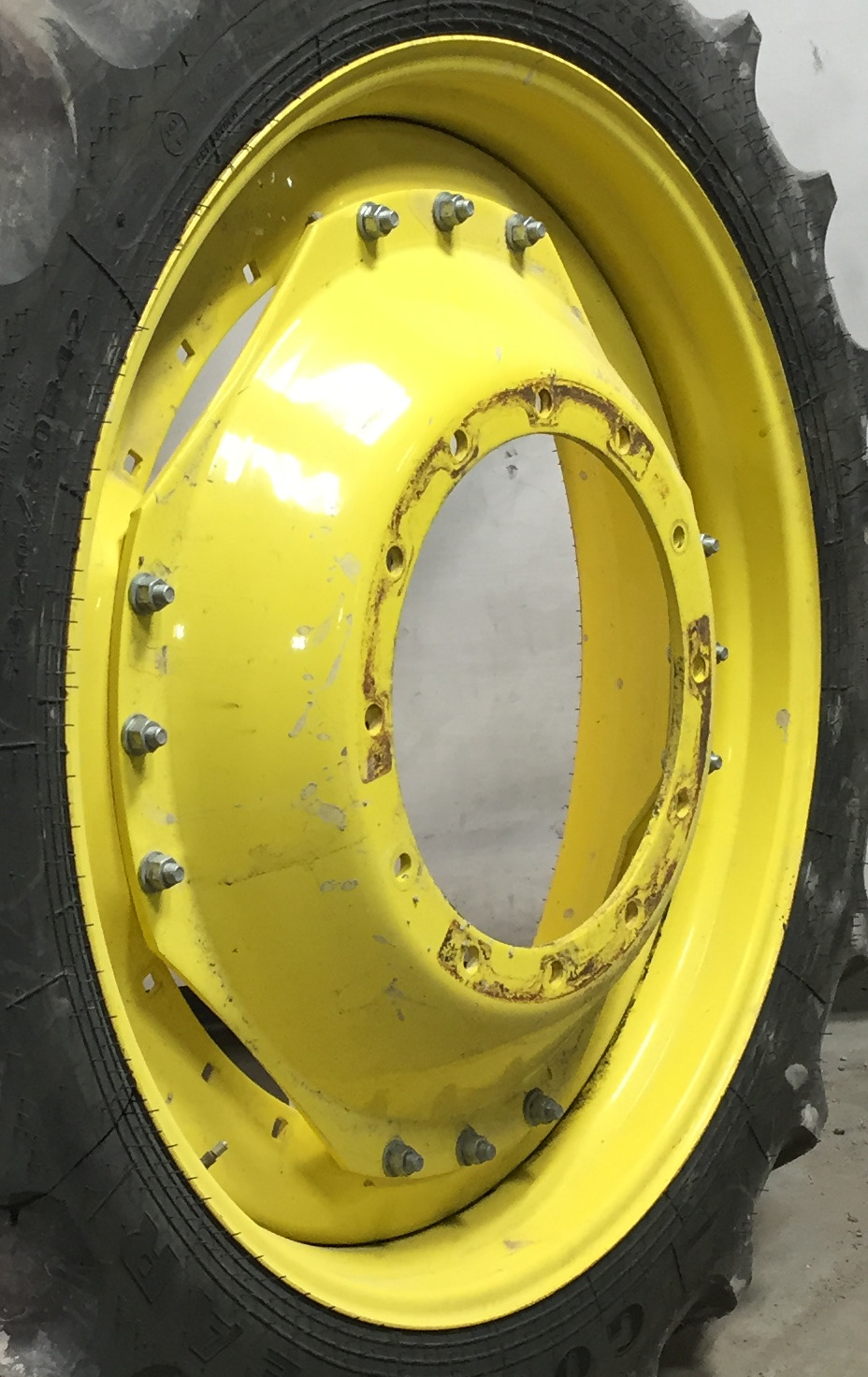 42''D x 10''W Waffle Wheel (Groups of 3 bolts) Wheel WT008001RIM