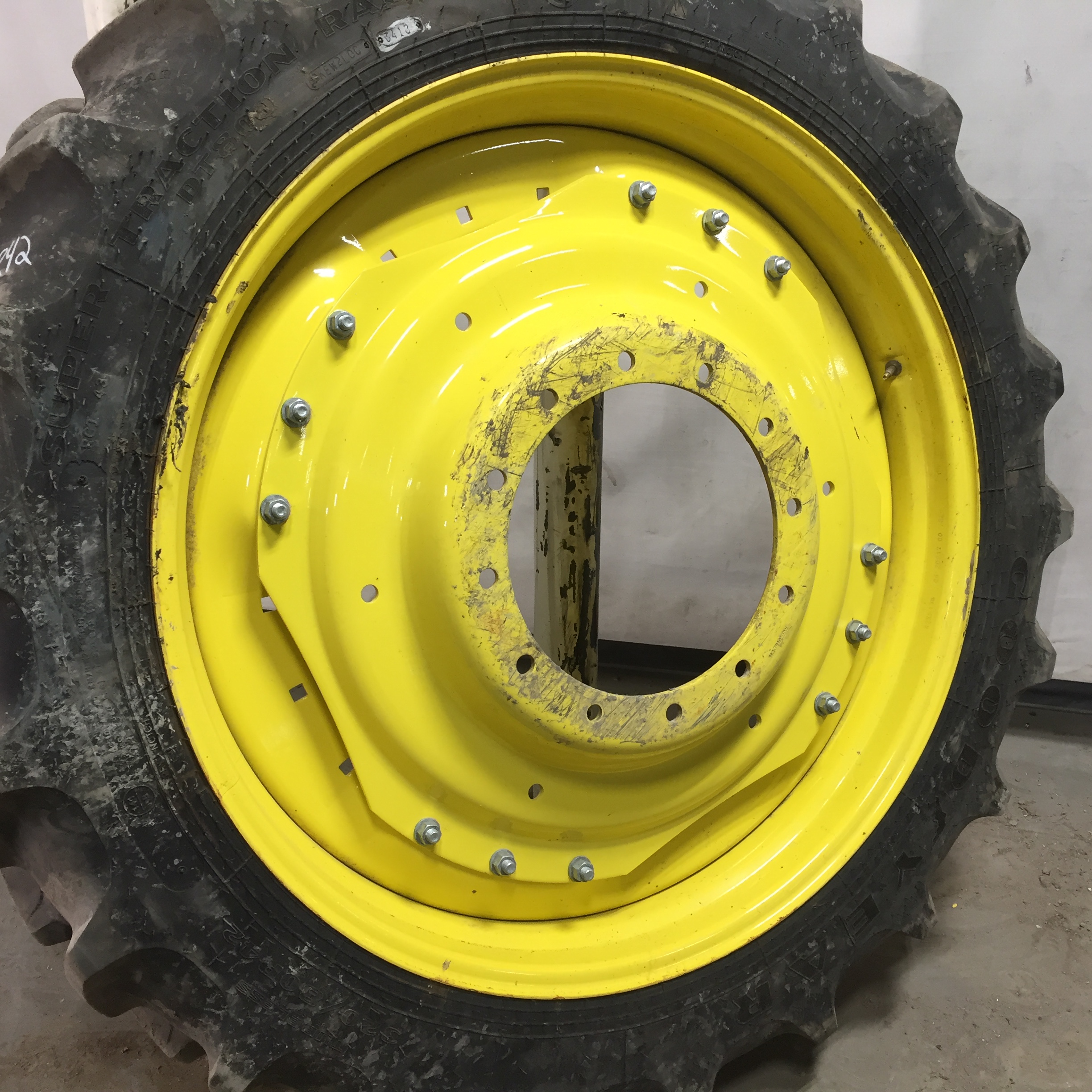 42''D x 10''W Waffle Wheel (Groups of 3 bolts) Wheel WT008004RIM