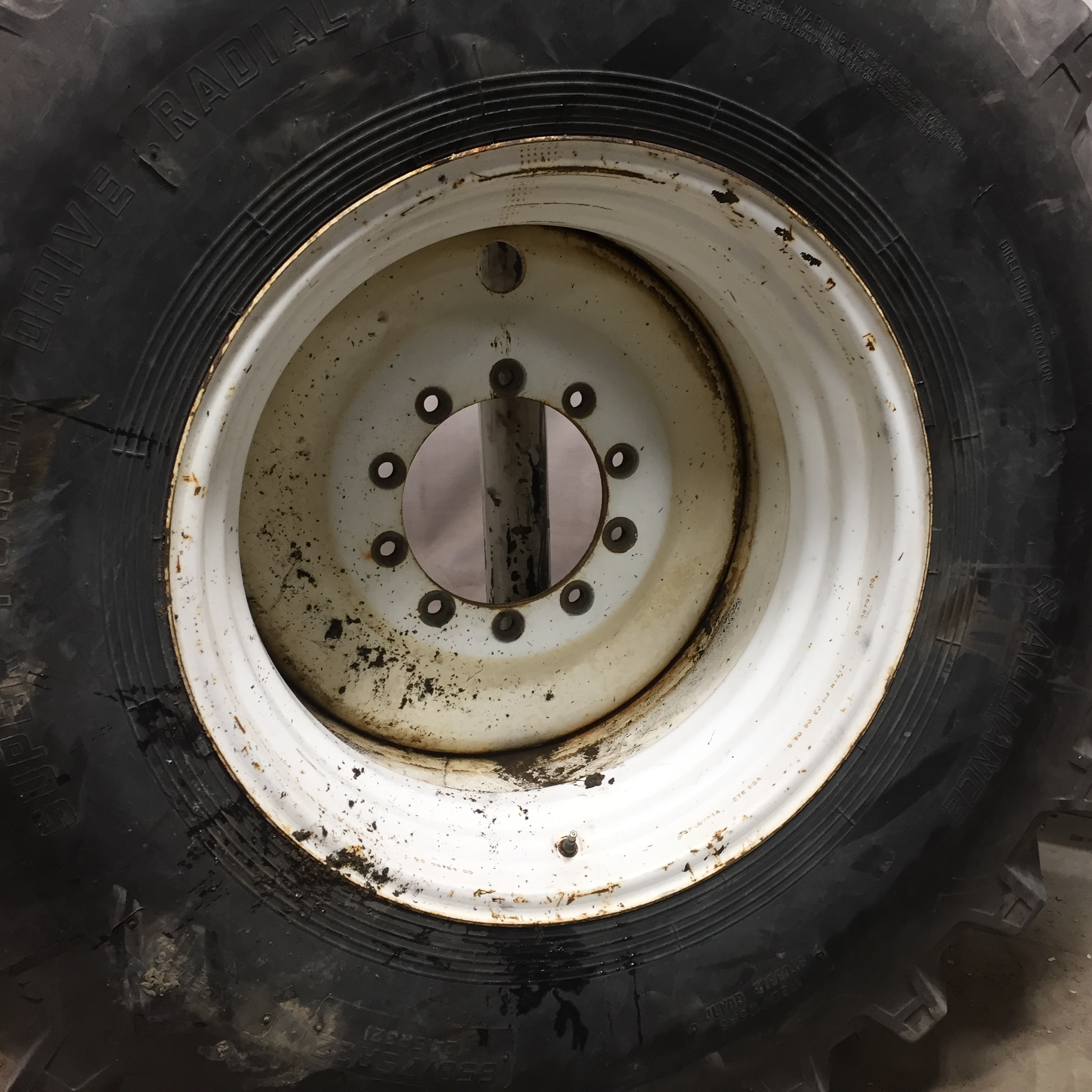 32''D x 21''W Formed Plate Sprayer Wheel WT008013