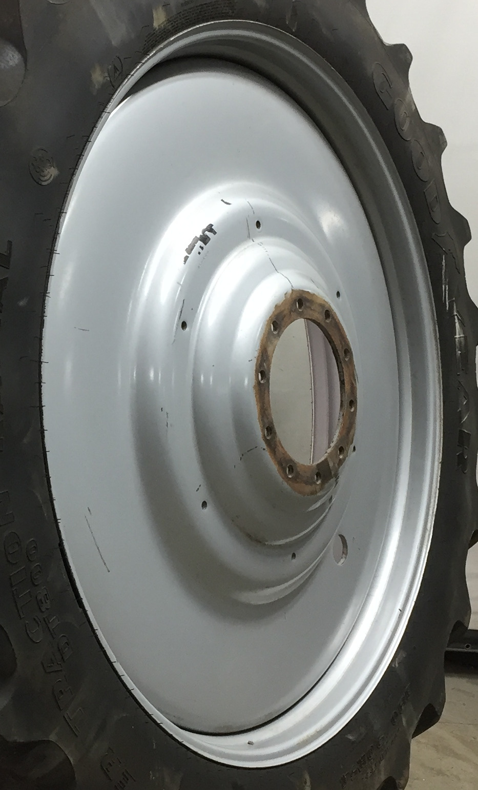 54''D x 12''W Formed Plate W/Weight Holes Wheel WT008057