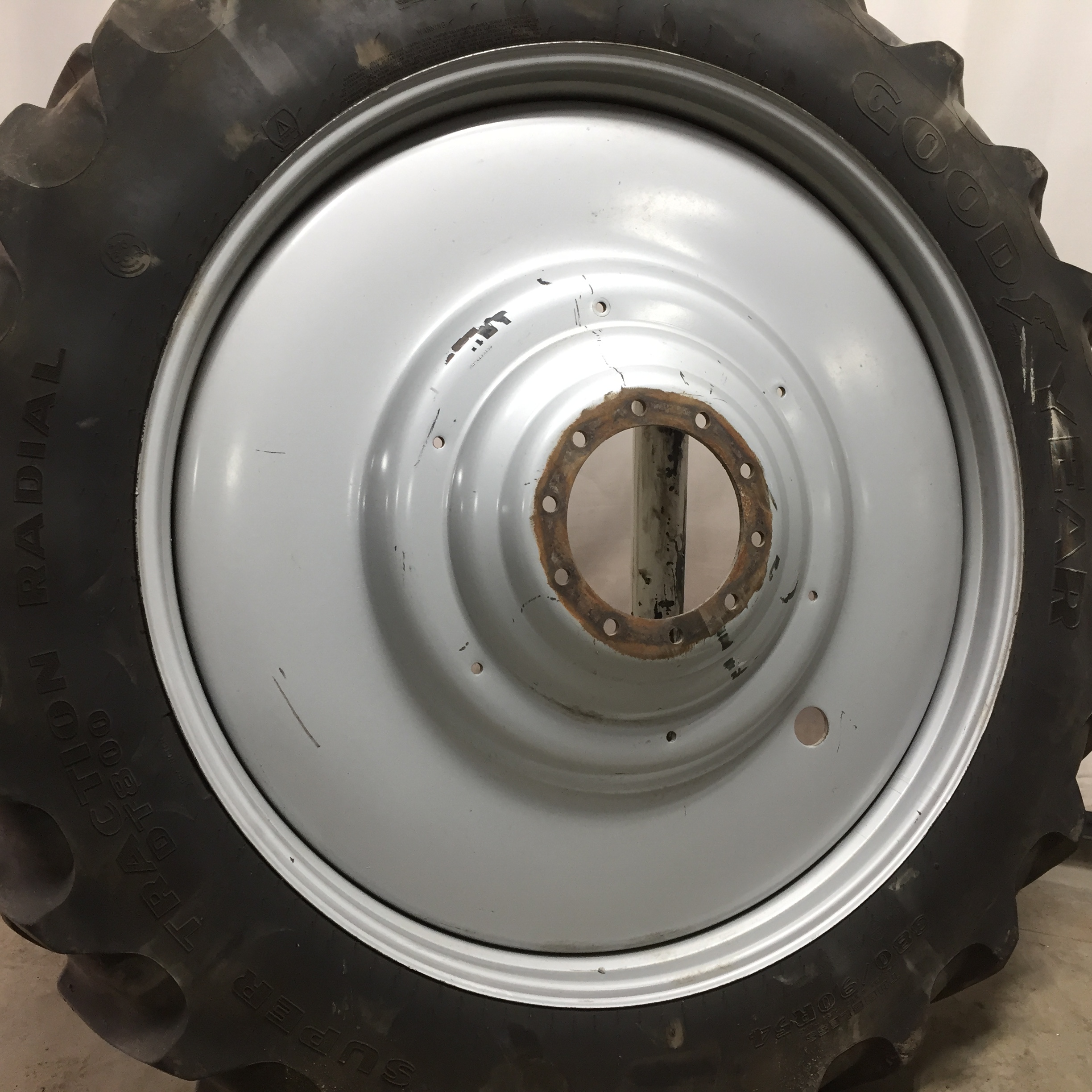 54''D x 12''W Formed Plate W/Weight Holes Wheel WT008057