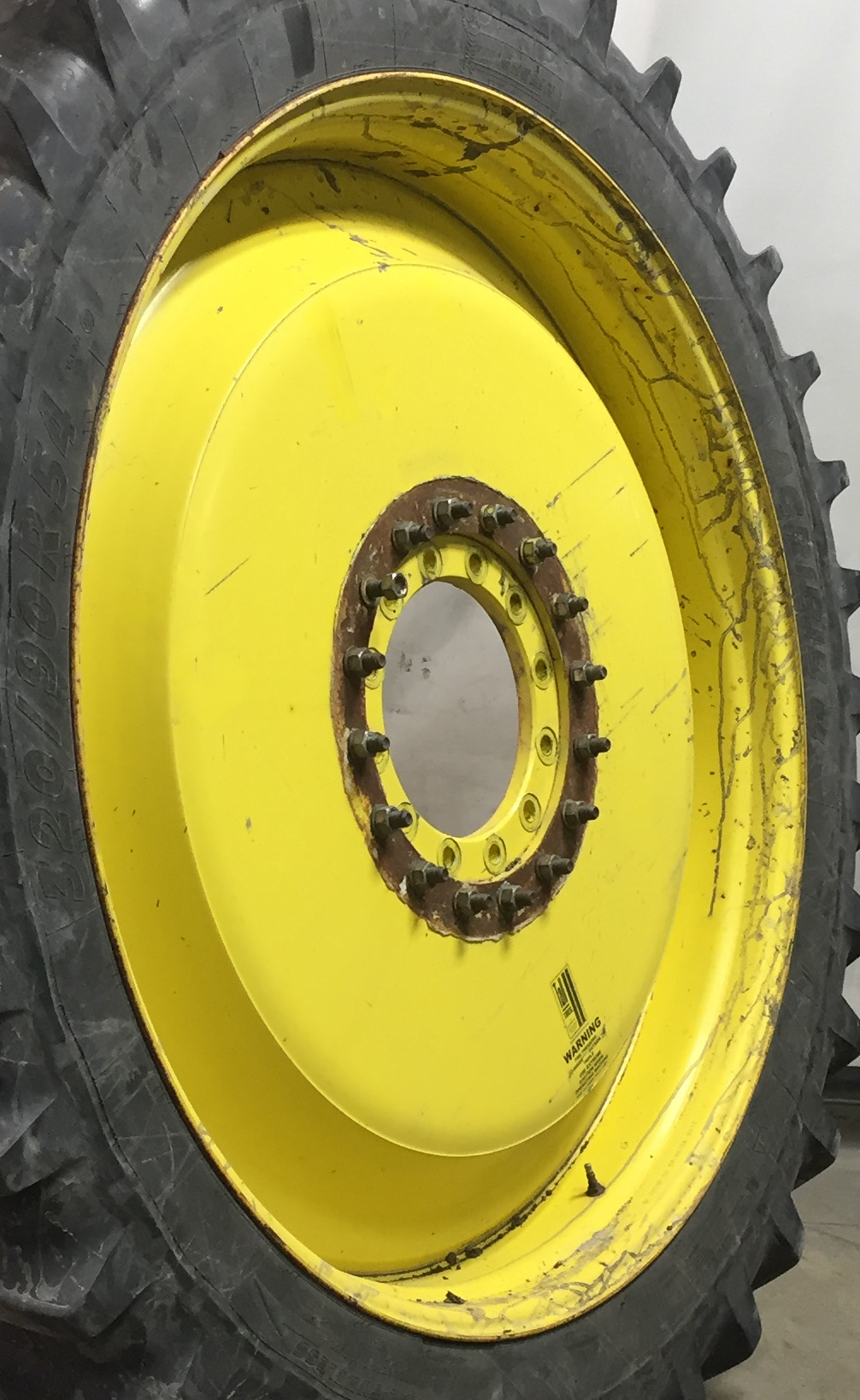 54''D x 10''W Spun Disc Sprayer Wheel WT008071