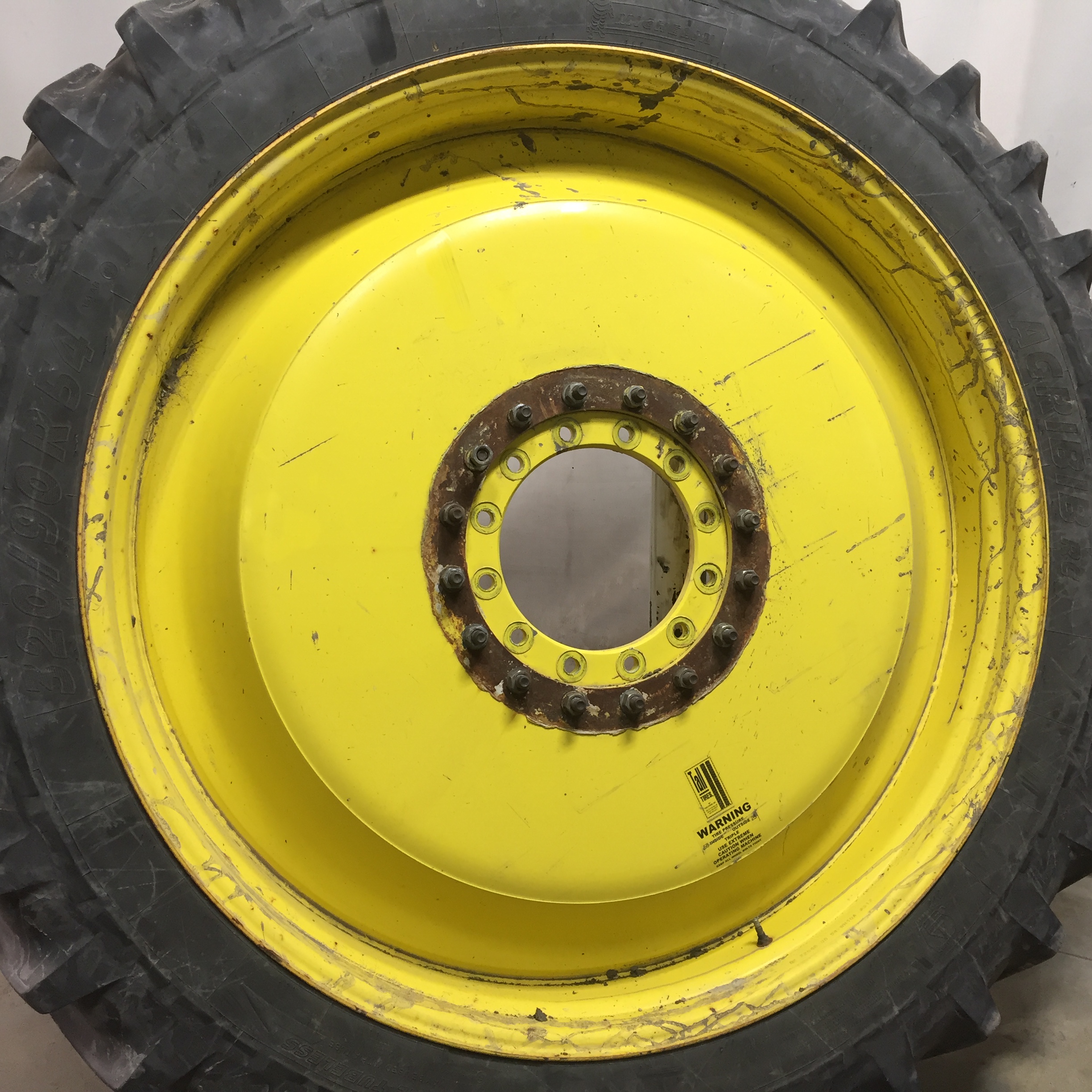 54''D x 10''W Spun Disc Sprayer Wheel WT008071