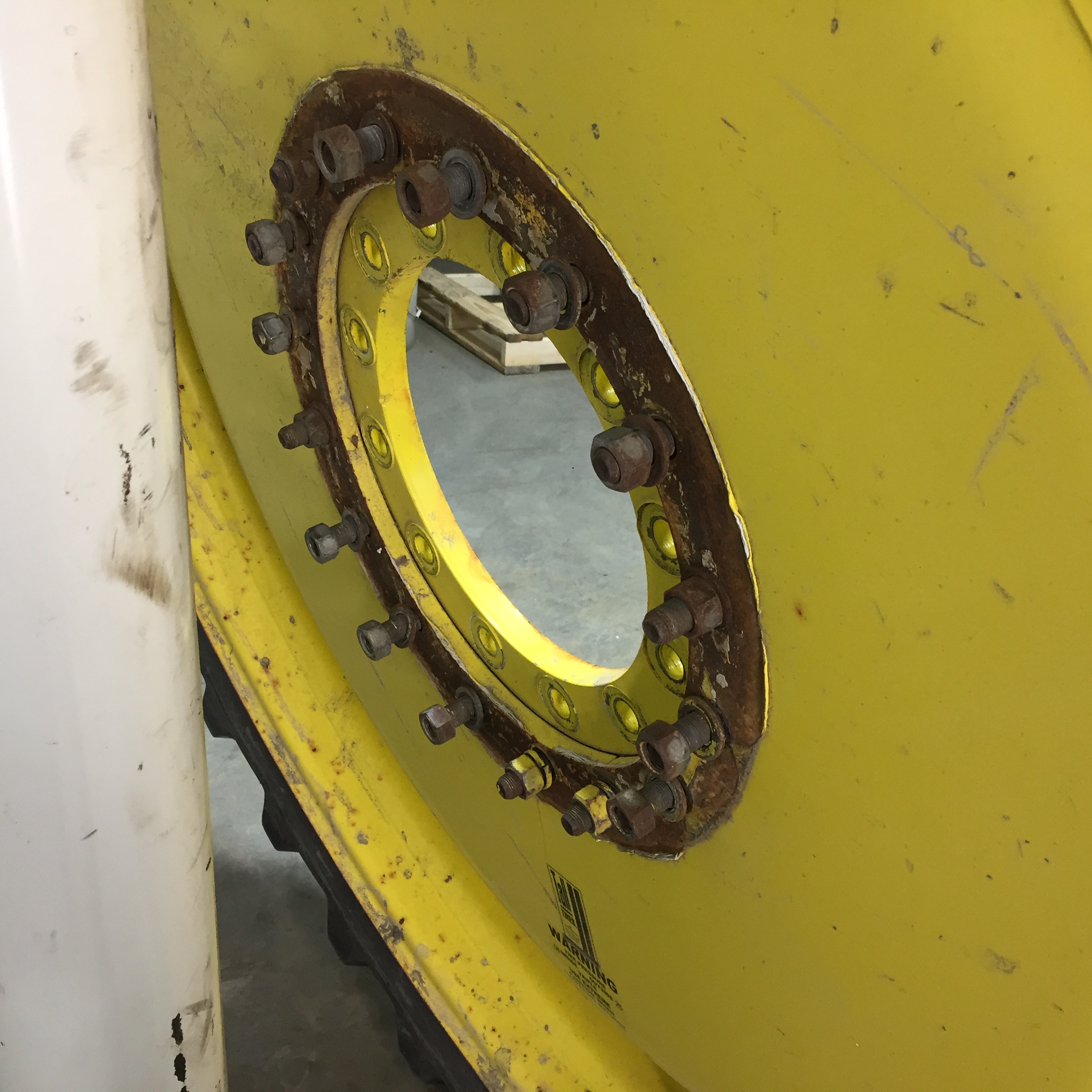 54''D x 10''W Spun Disc Sprayer Wheel WT008072