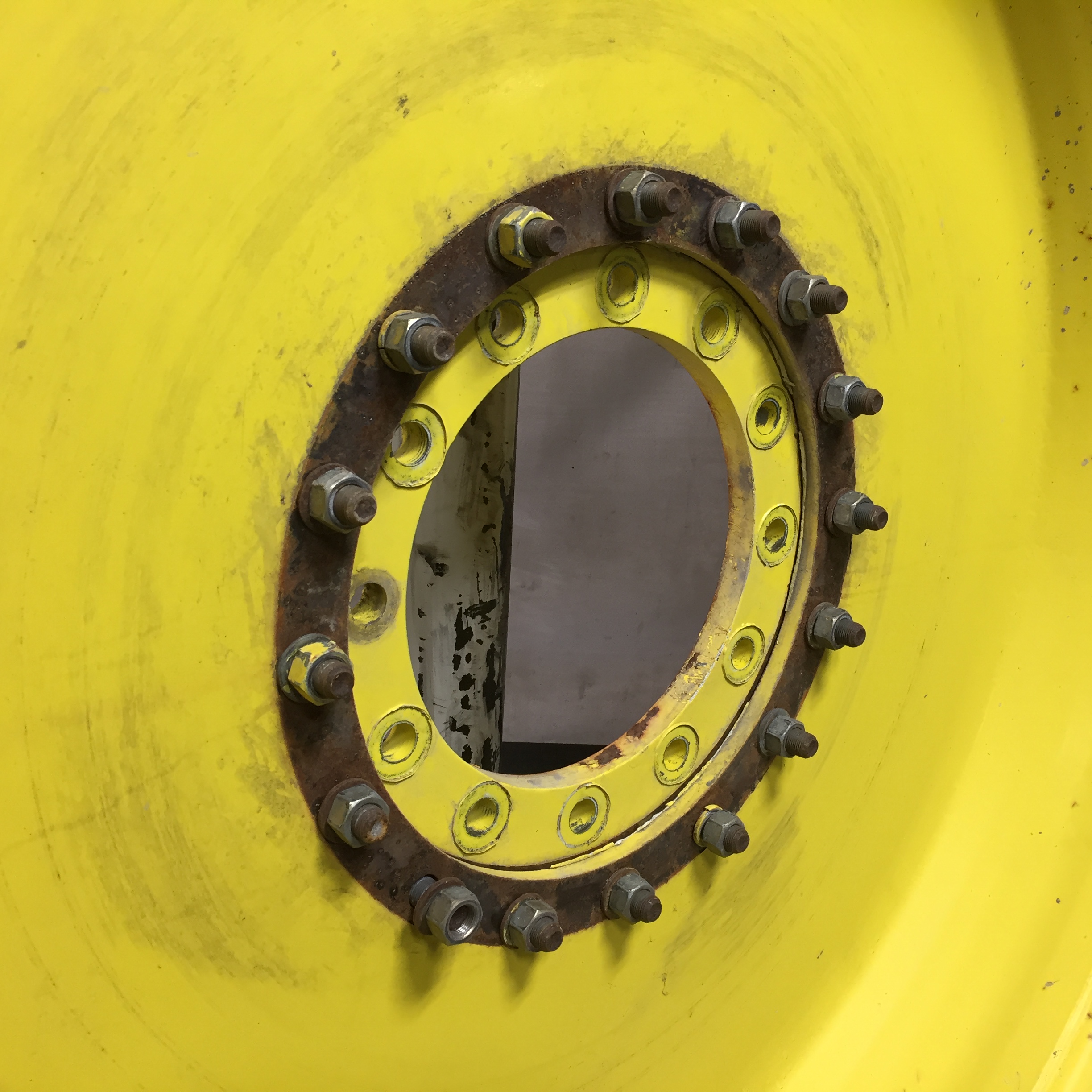 54''D x 10''W Spun Disc Sprayer Wheel WT008074