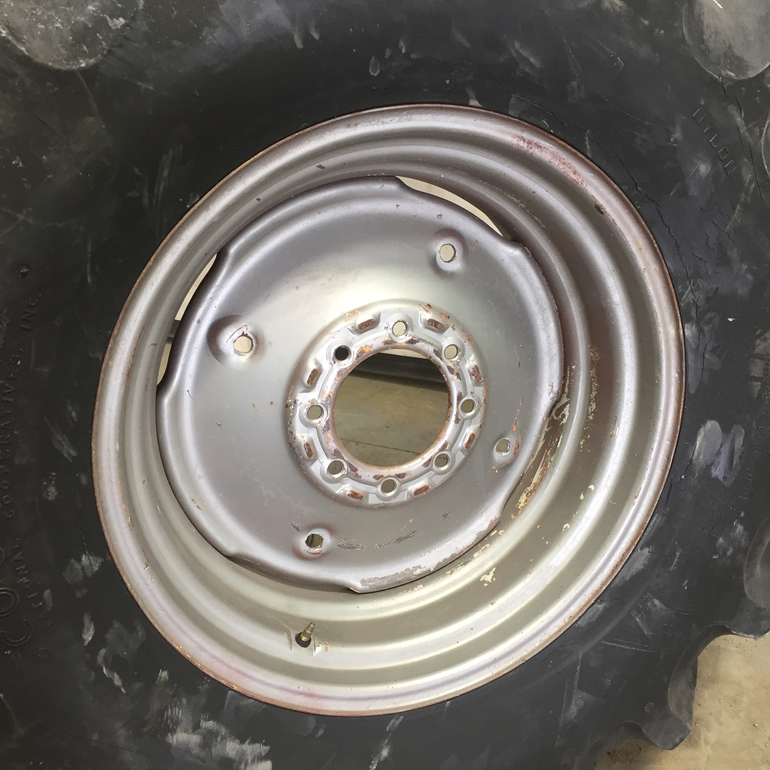 26''D x 12''W Stamped Plate Wheel WT008126