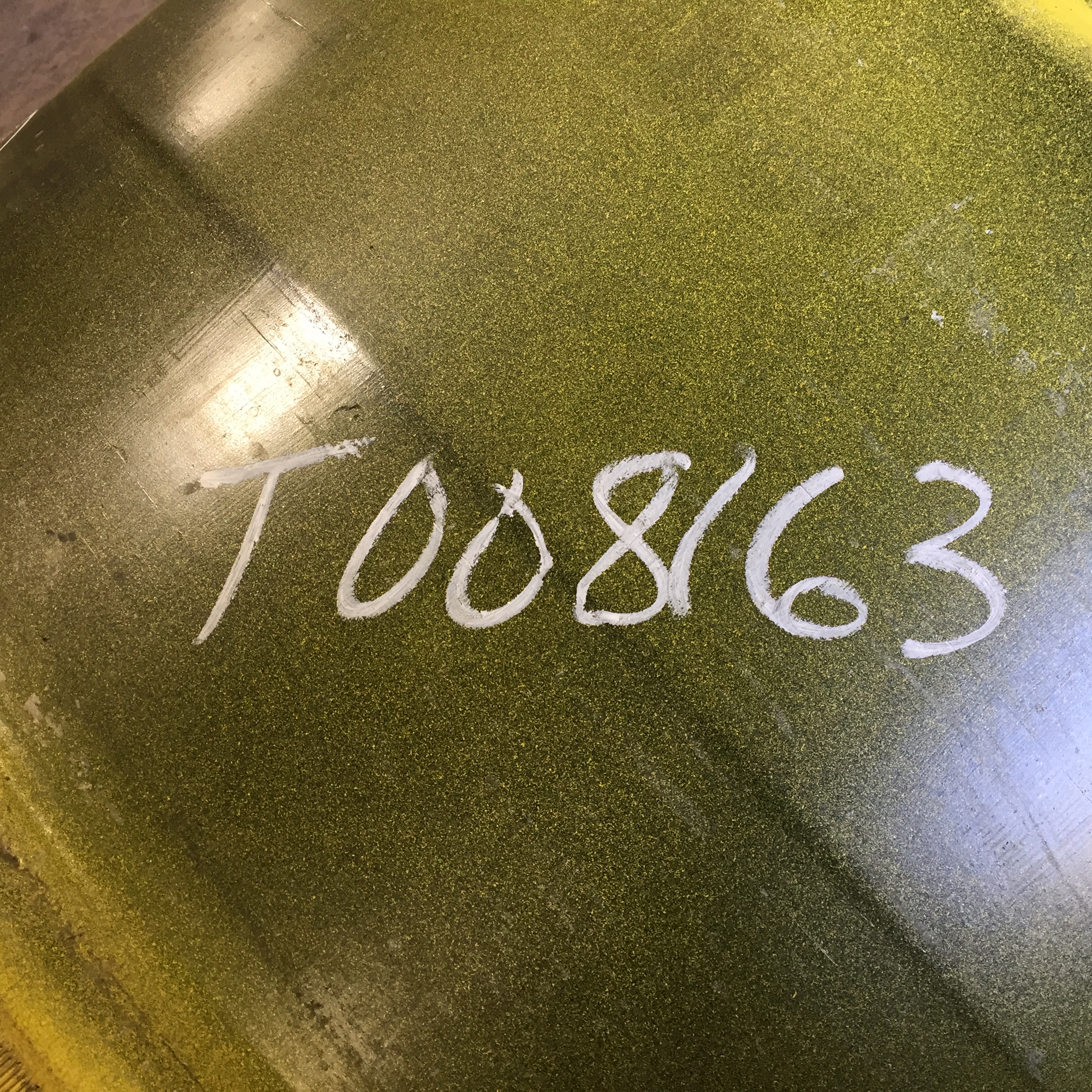 38''D x 27''W Formed Plate W/Weight Holes Wheel T008163