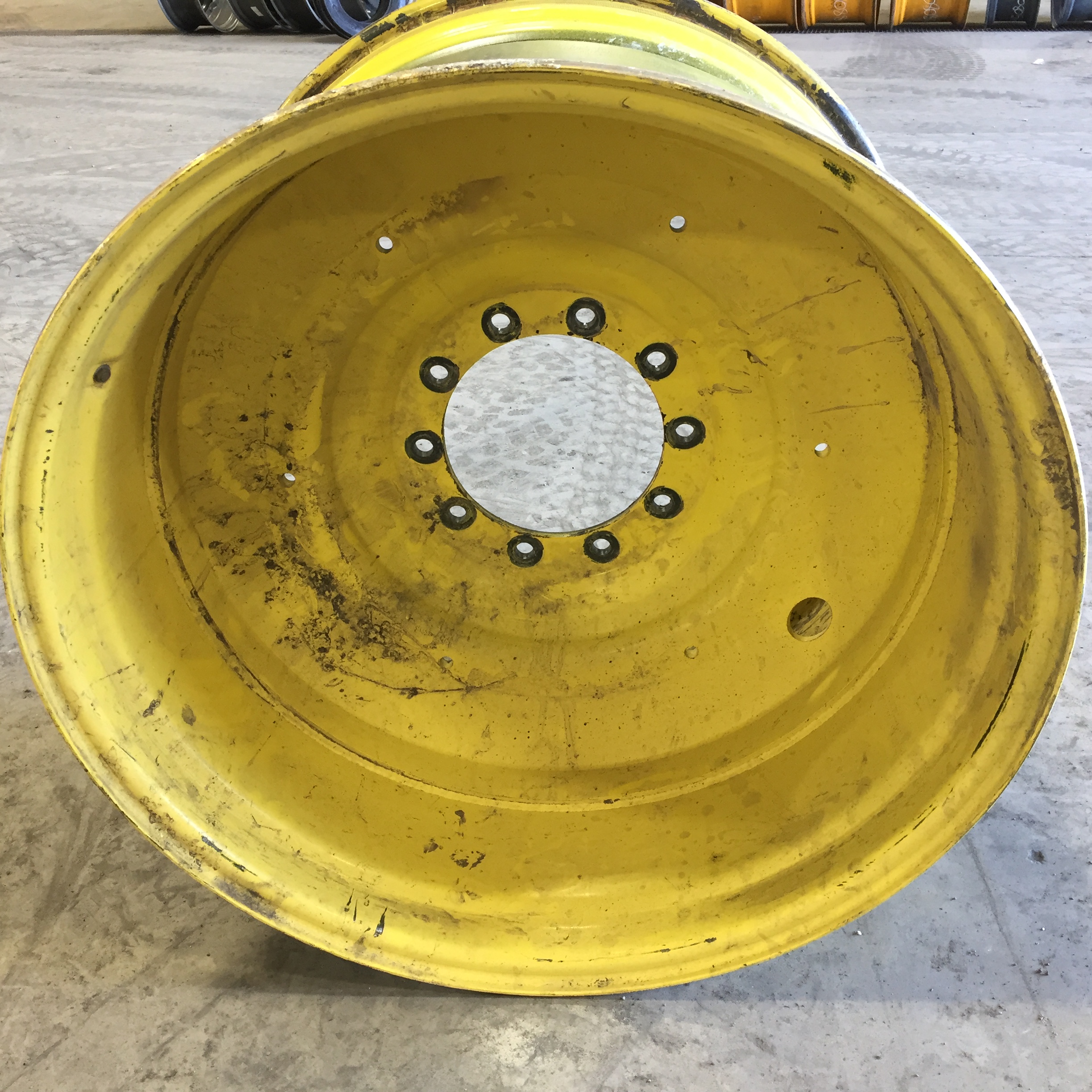 38''D x 27''W Formed Plate W/Weight Holes Wheel T008163