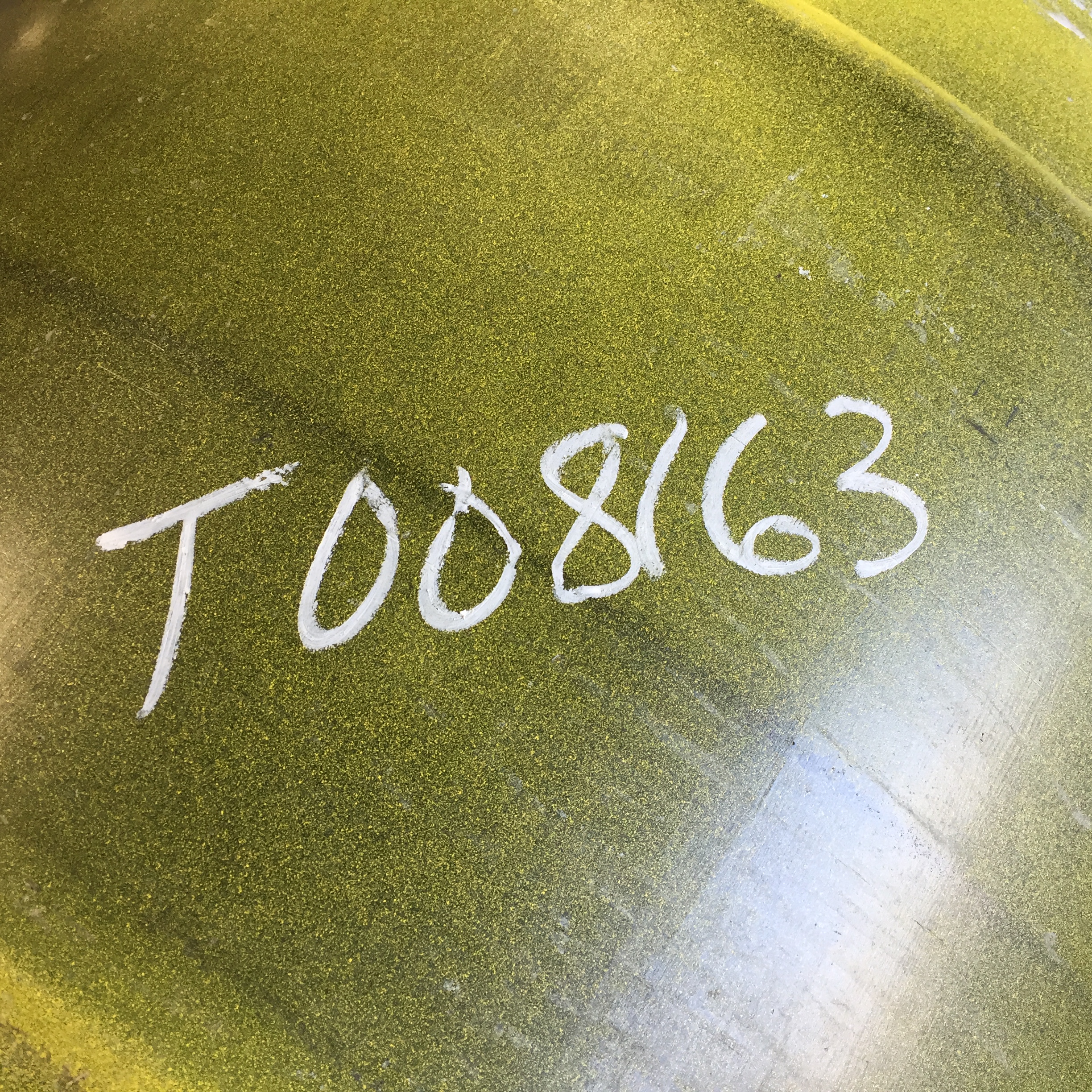 38''D x 27''W Formed Plate W/Weight Holes Wheel T008163