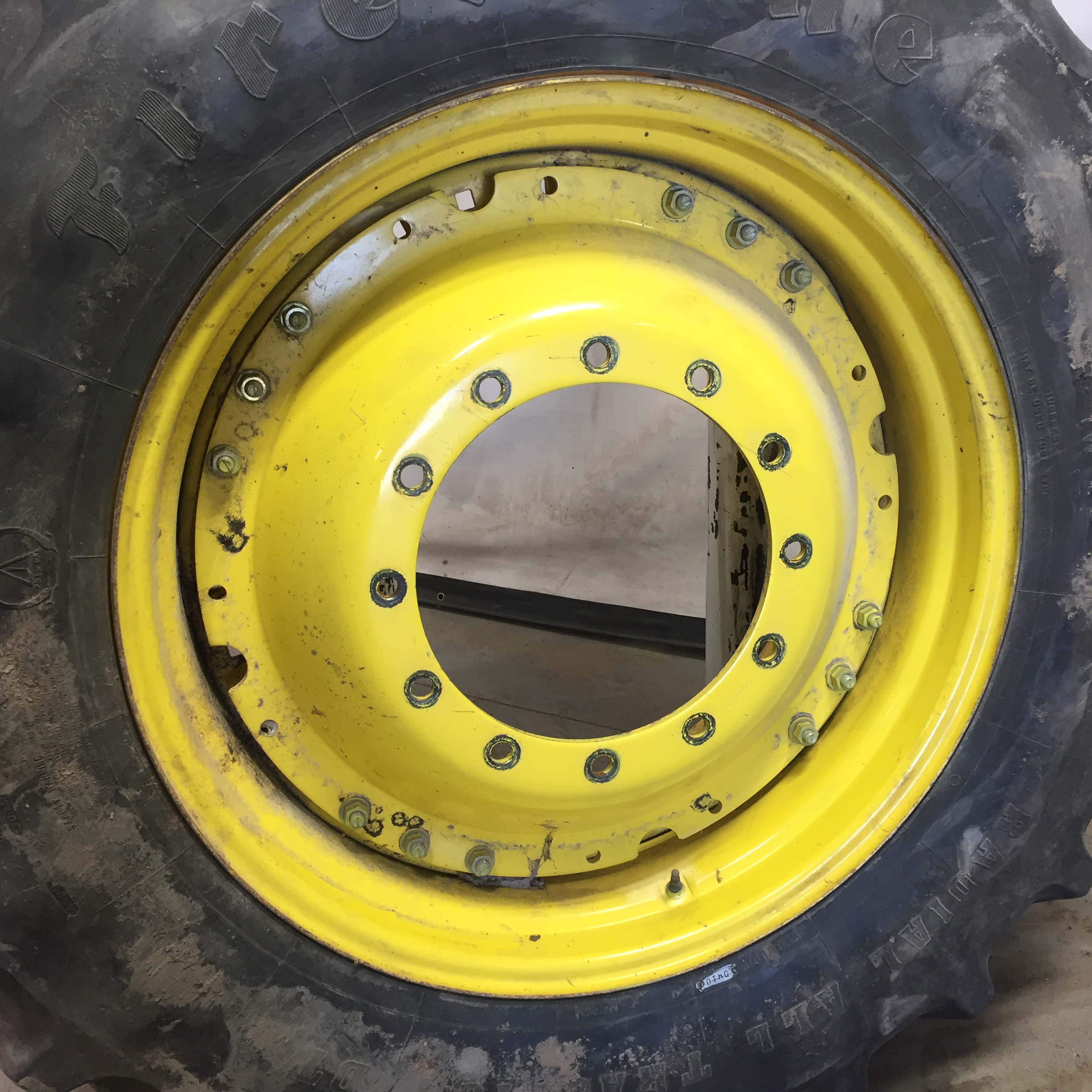 34''D x 15''W Waffle Wheel (Groups of 3 bolts) Wheel WT008165RIM