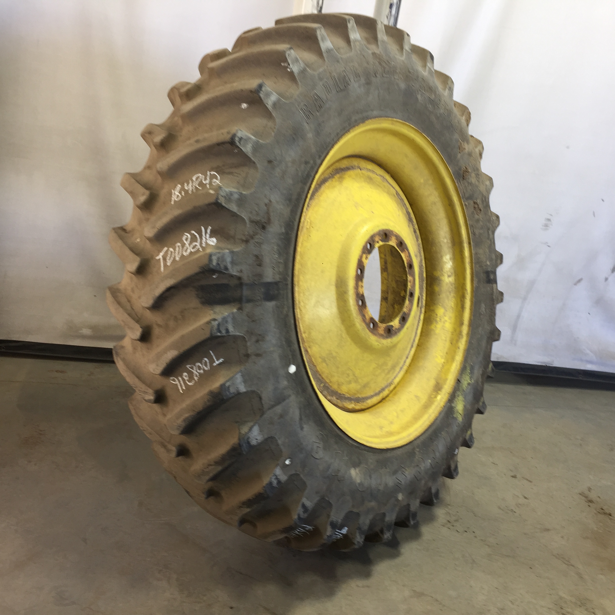 42''D x 16''W Formed Plate Wheel WT008216
