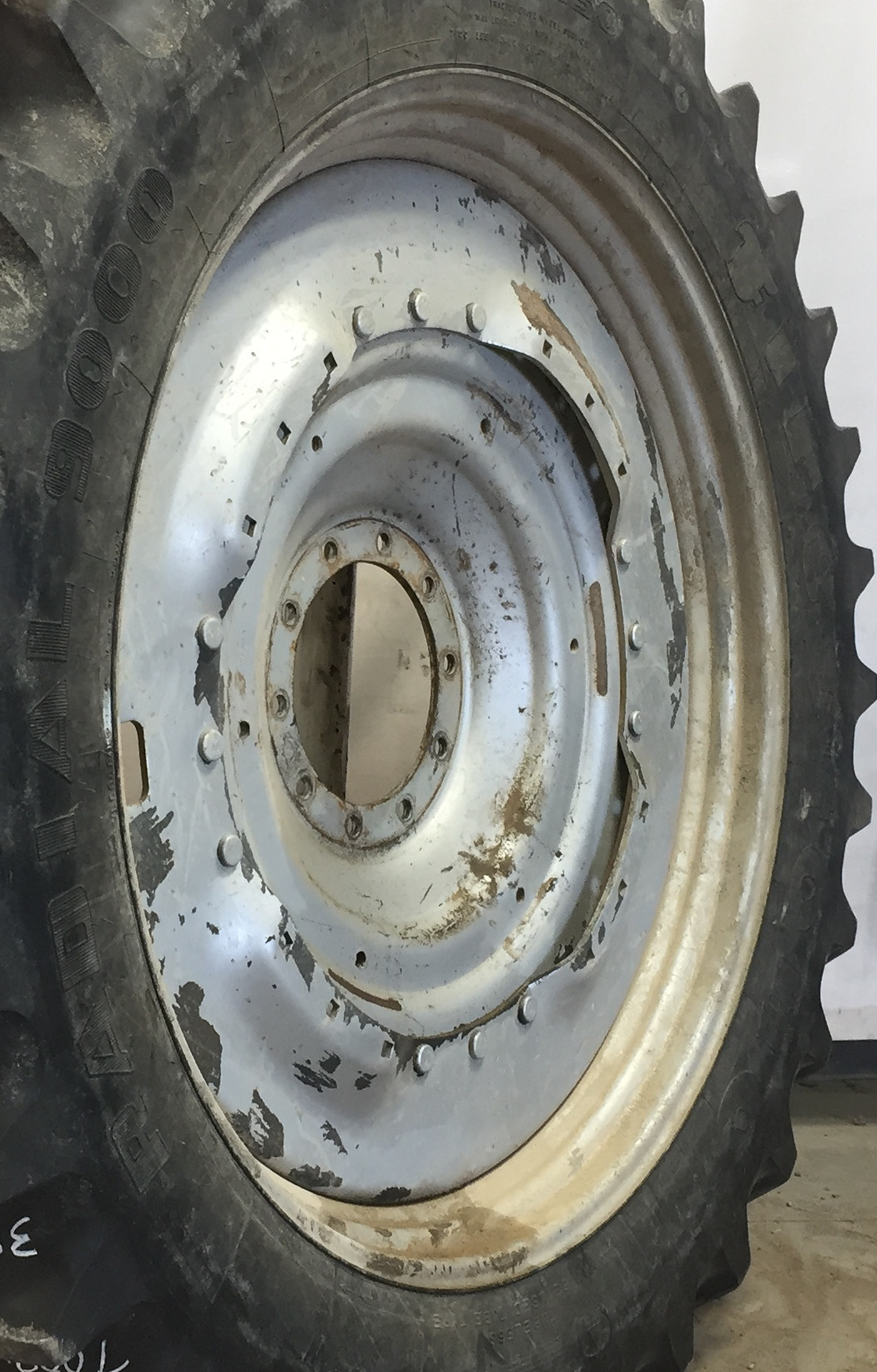 50''D x 12''W Waffle Wheel (Groups of 3 bolts) Wheel WT008181RIM