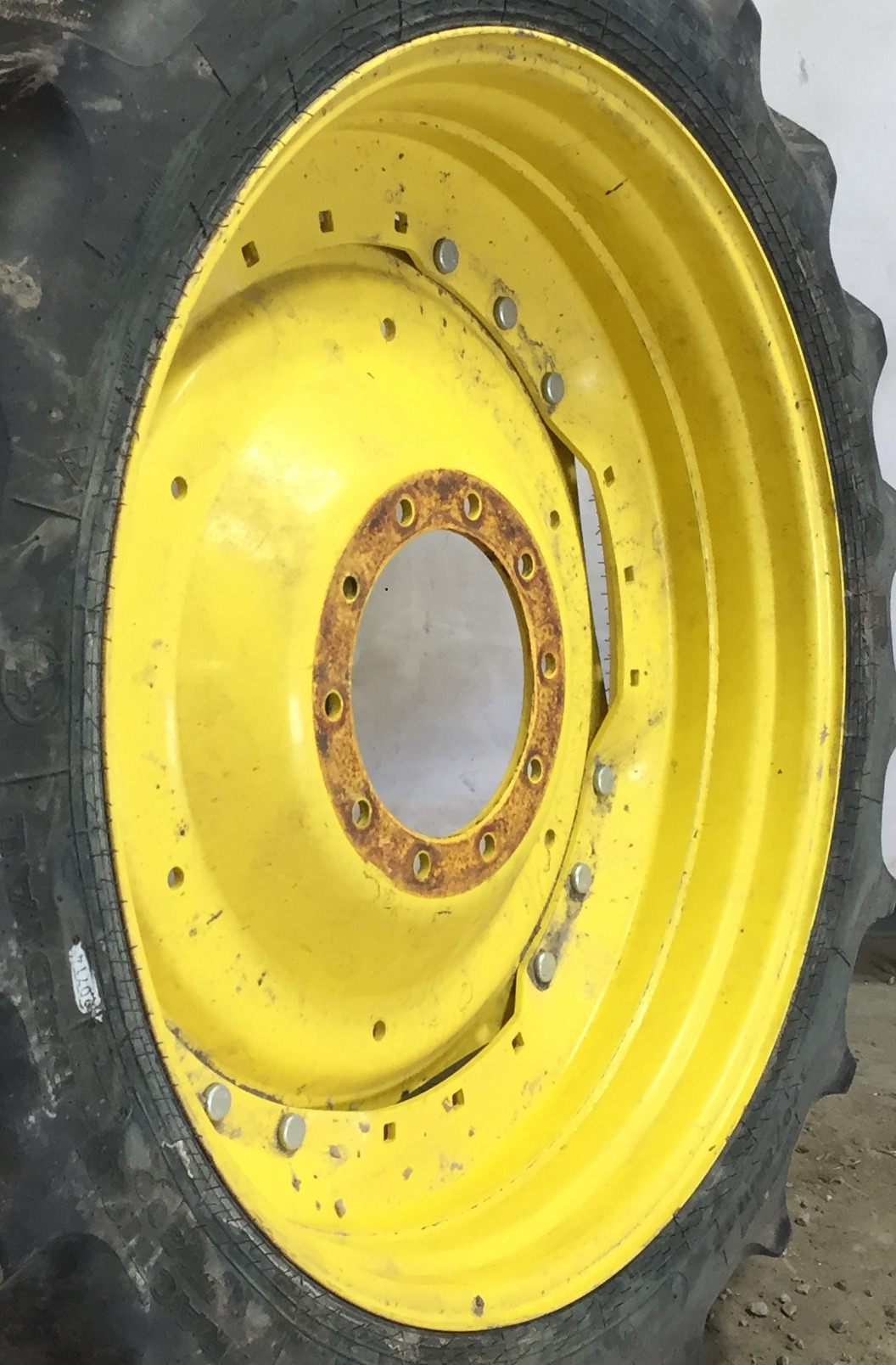 42''D x 10''W Waffle Wheel (Groups of 3 bolts) Wheel WT008190RIM