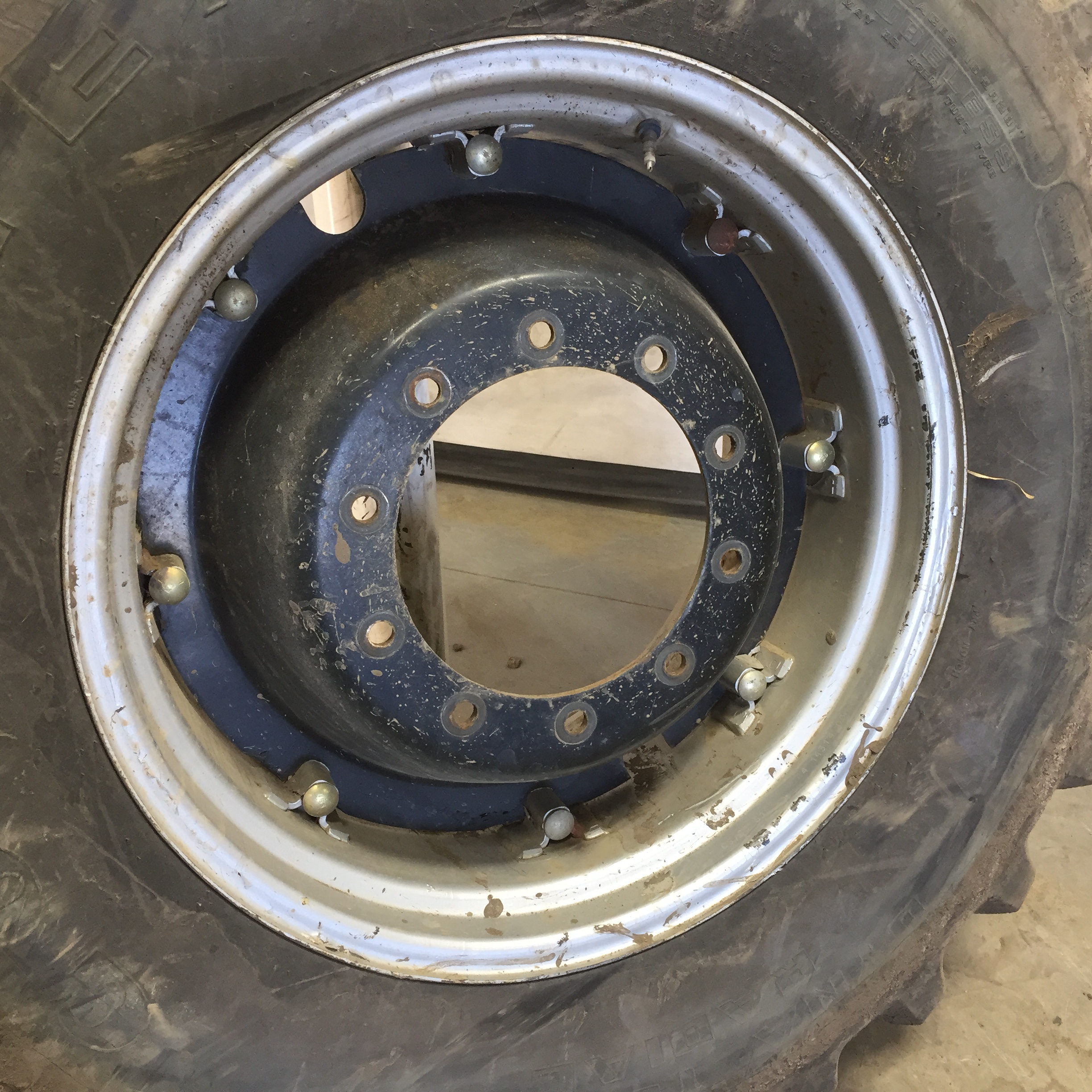 28''D x 15''W Rim with Clamp/Loop Style Wheel WT008222RIM