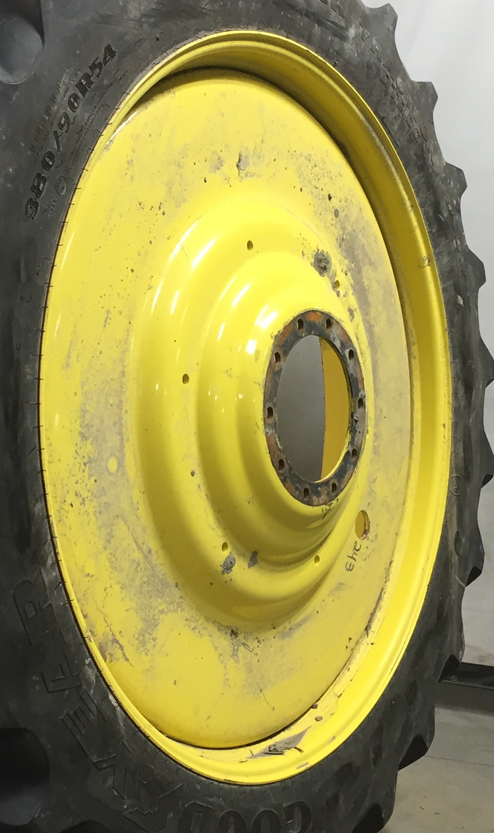 54''D x 12''W Formed Plate W/Weight Holes Wheel WT008226