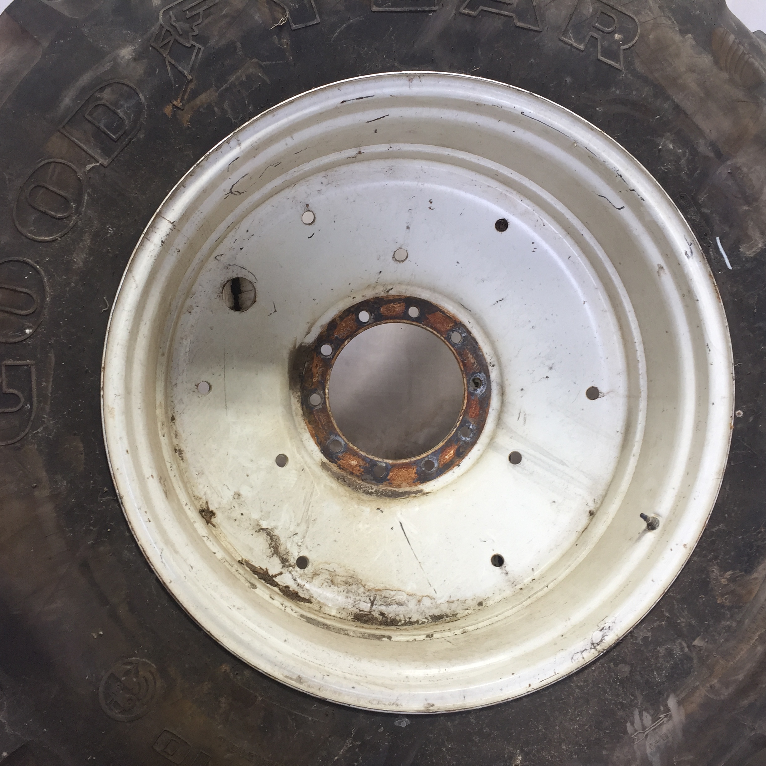 38''D x 18''W Formed Plate W/Weight Holes Wheel WT008255