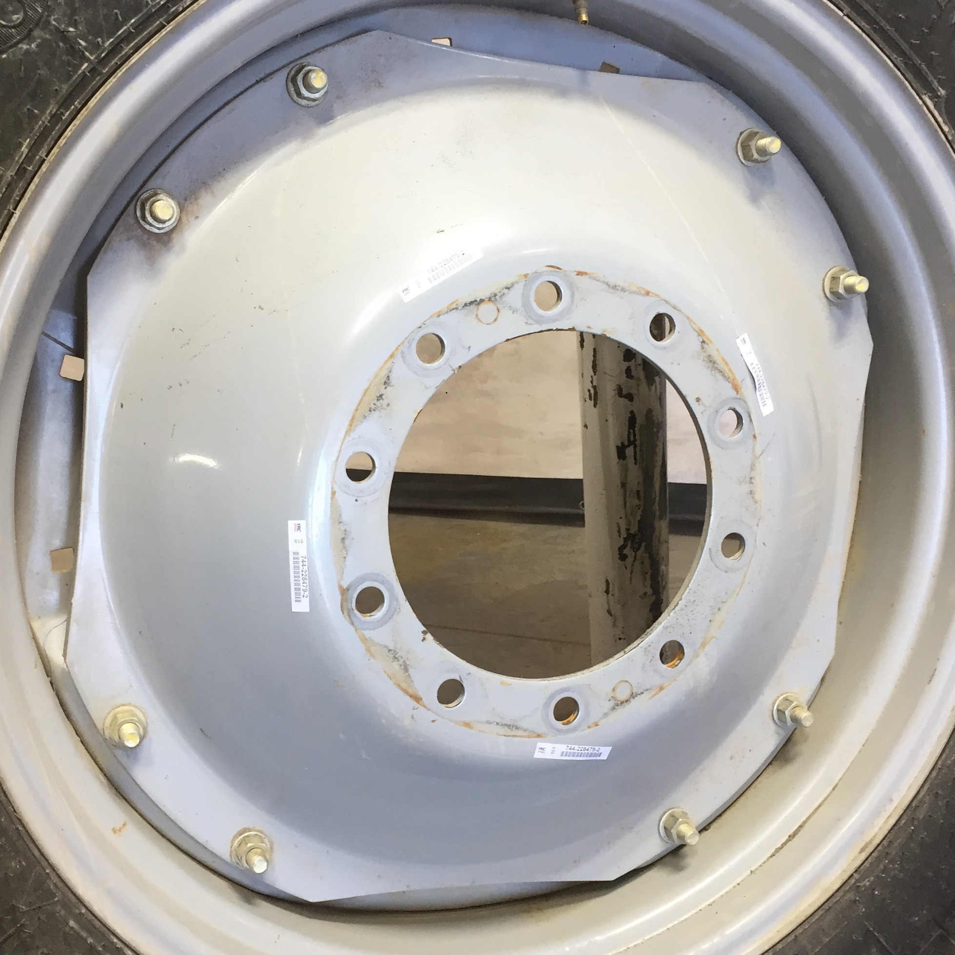 34'' Waffle Wheel (Groups of 2 bolts) Rim Center WT008247CTR