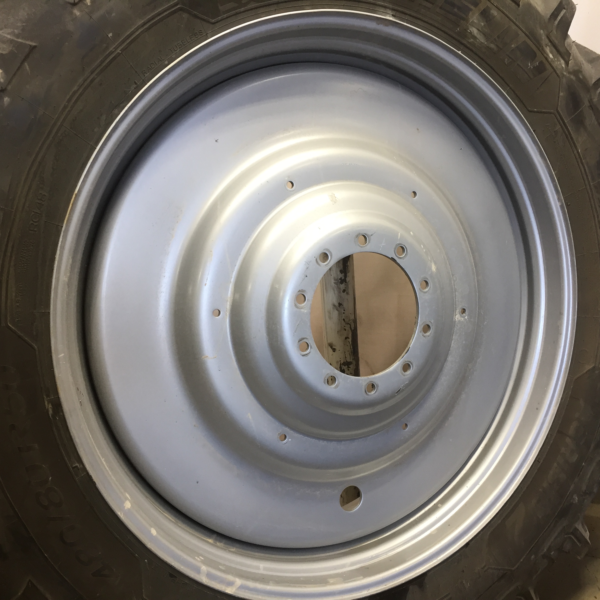 50''D x 12''W Formed Plate W/Weight Holes Wheel WT008269