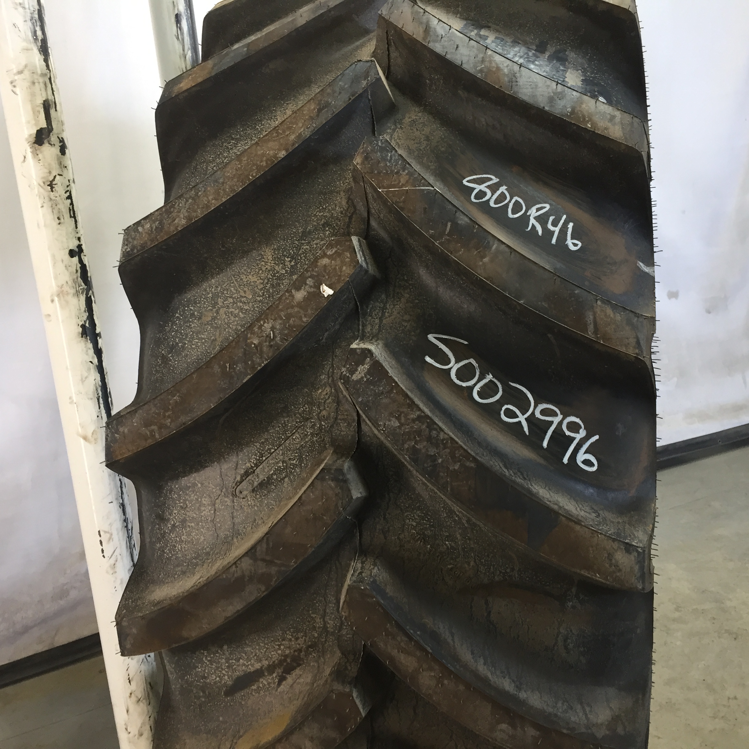 800/55R46 Goodyear Farm DT830 Optitrac R-1W Tire S002996