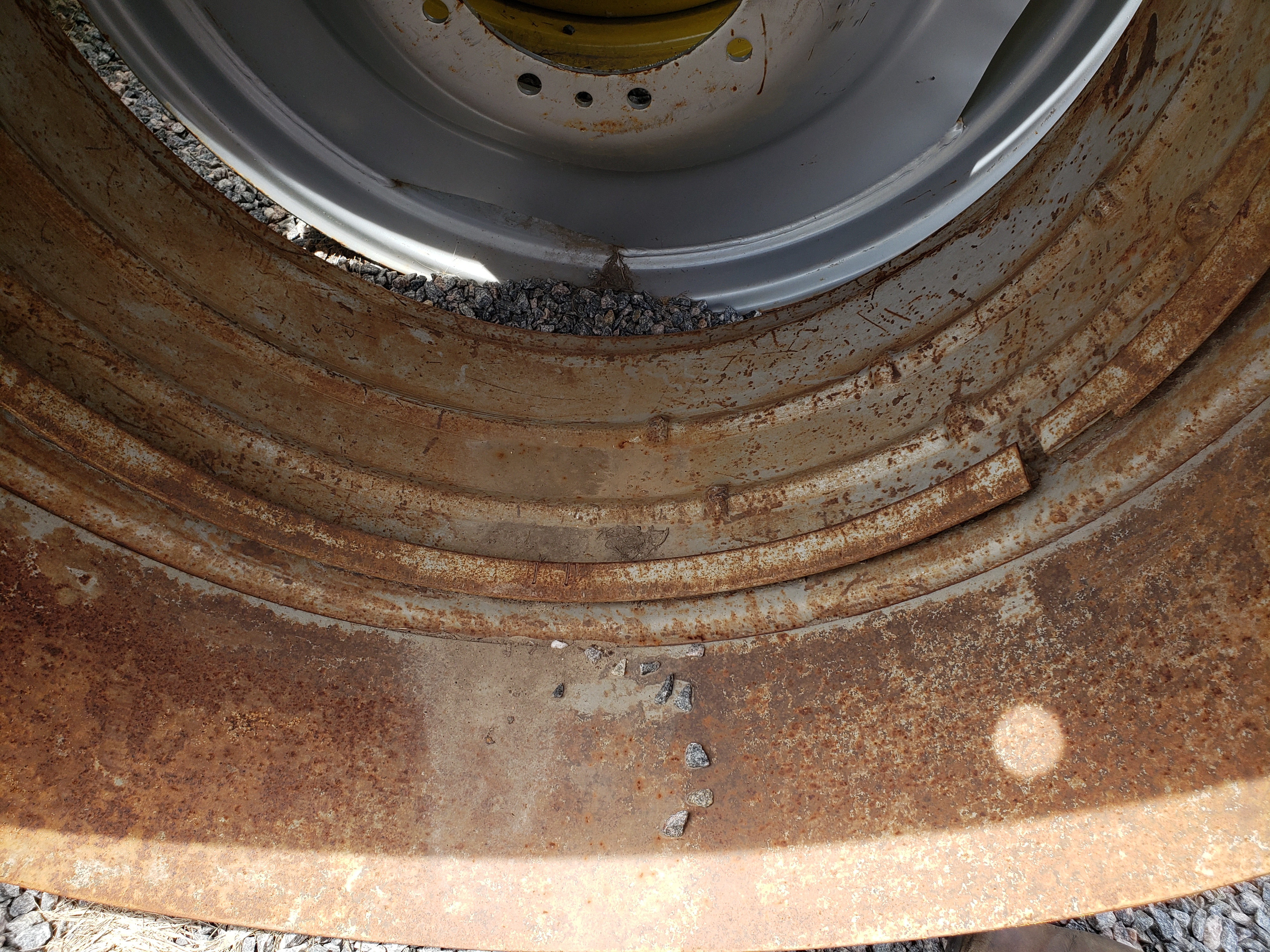 38''D x 18''W Band Dual "T" Rail Wheel WT004503