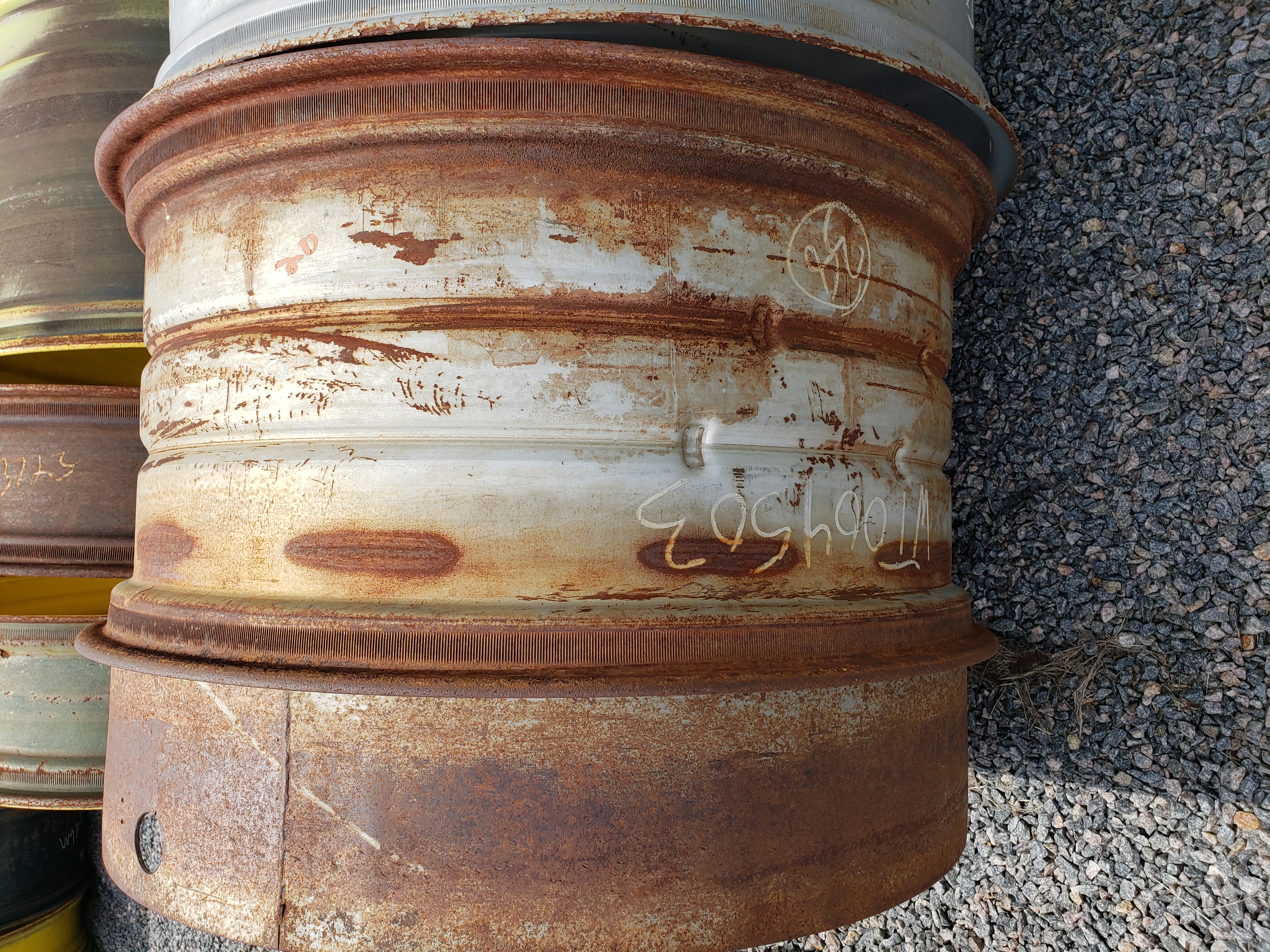 38''D x 18''W Band Dual "T" Rail Wheel WT004503