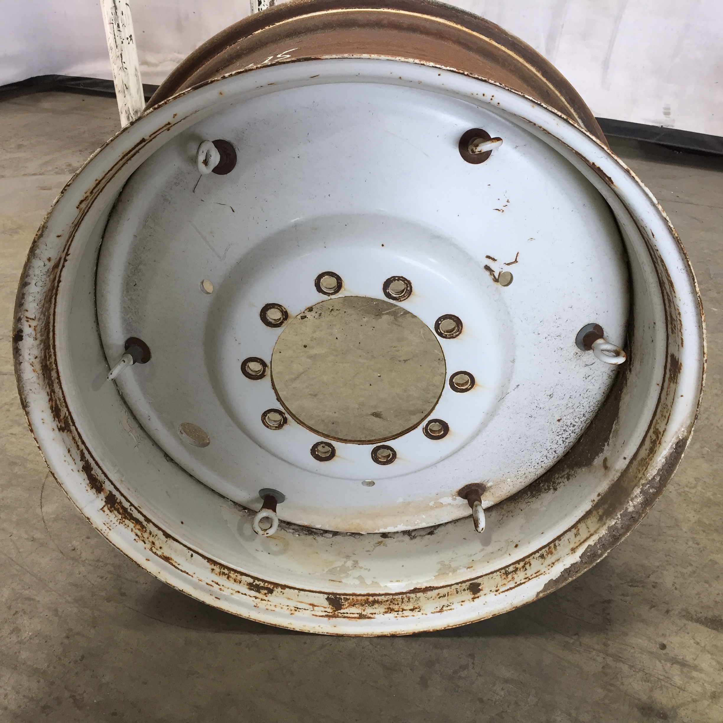 38''D x 18''W Formed Plate W/Weight Holes Wheel S003025