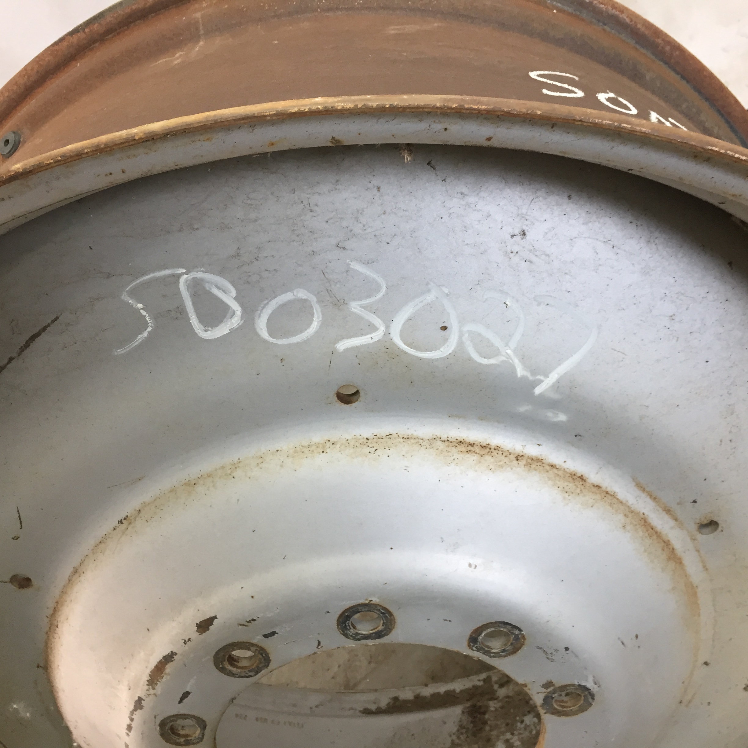 38''D x 18''W Formed Plate Sprayer Wheel S003026