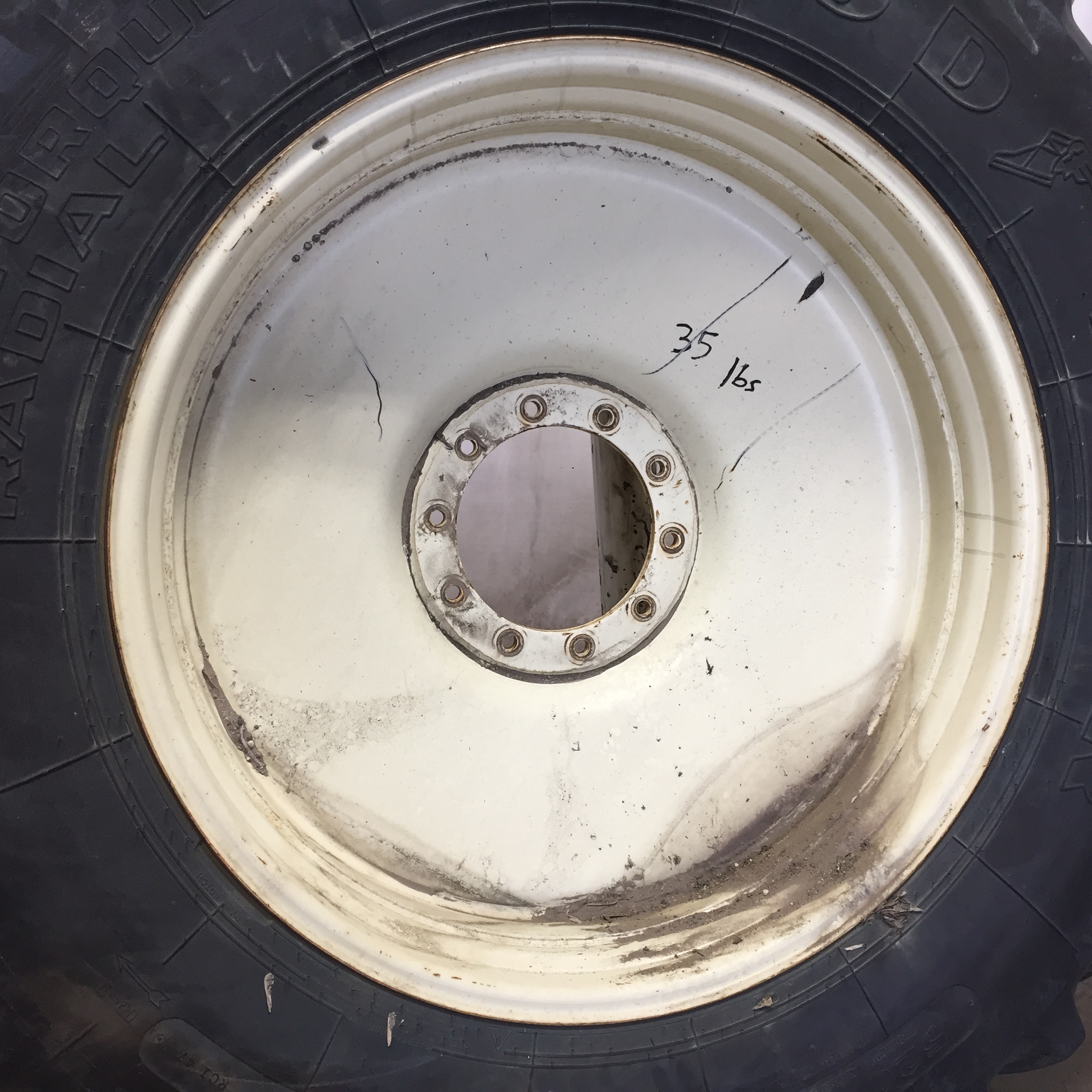 42''D x 18''W Formed Plate Wheel WS003031