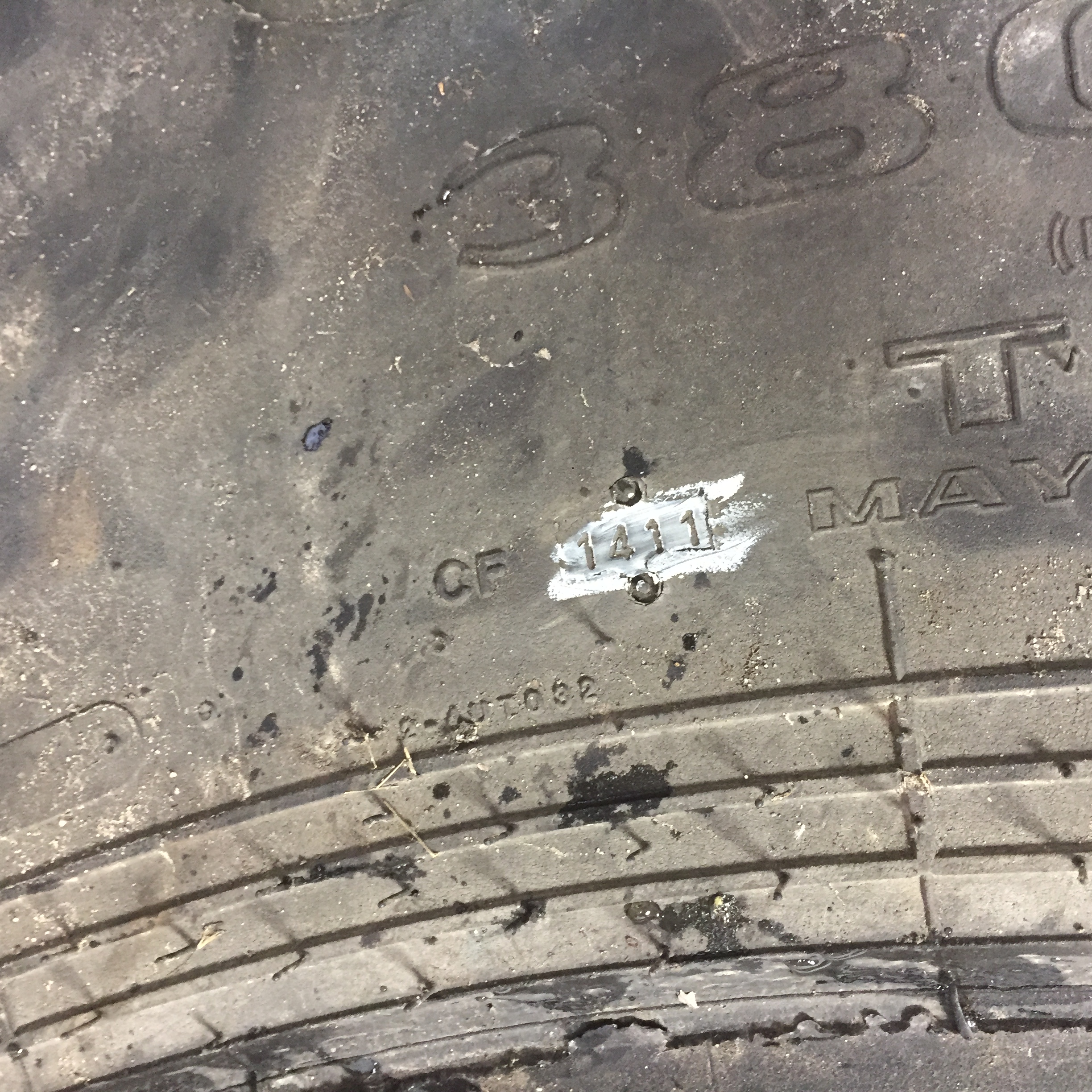 380/90R46 Goodyear Farm UltraTorque Radial R-1 Tire S003035