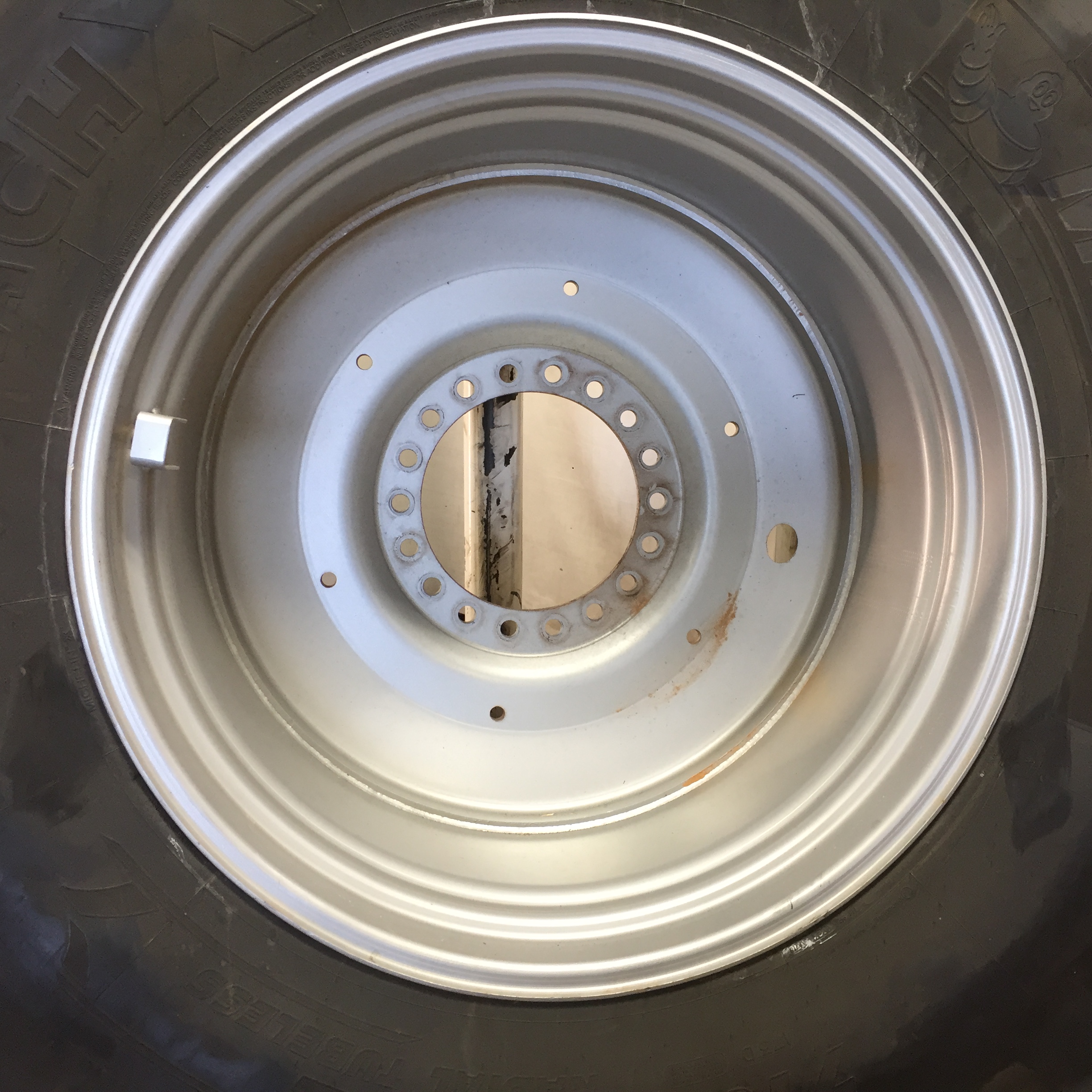 42''D x 23''W Formed Plate W/Weight Holes Wheel WT008304