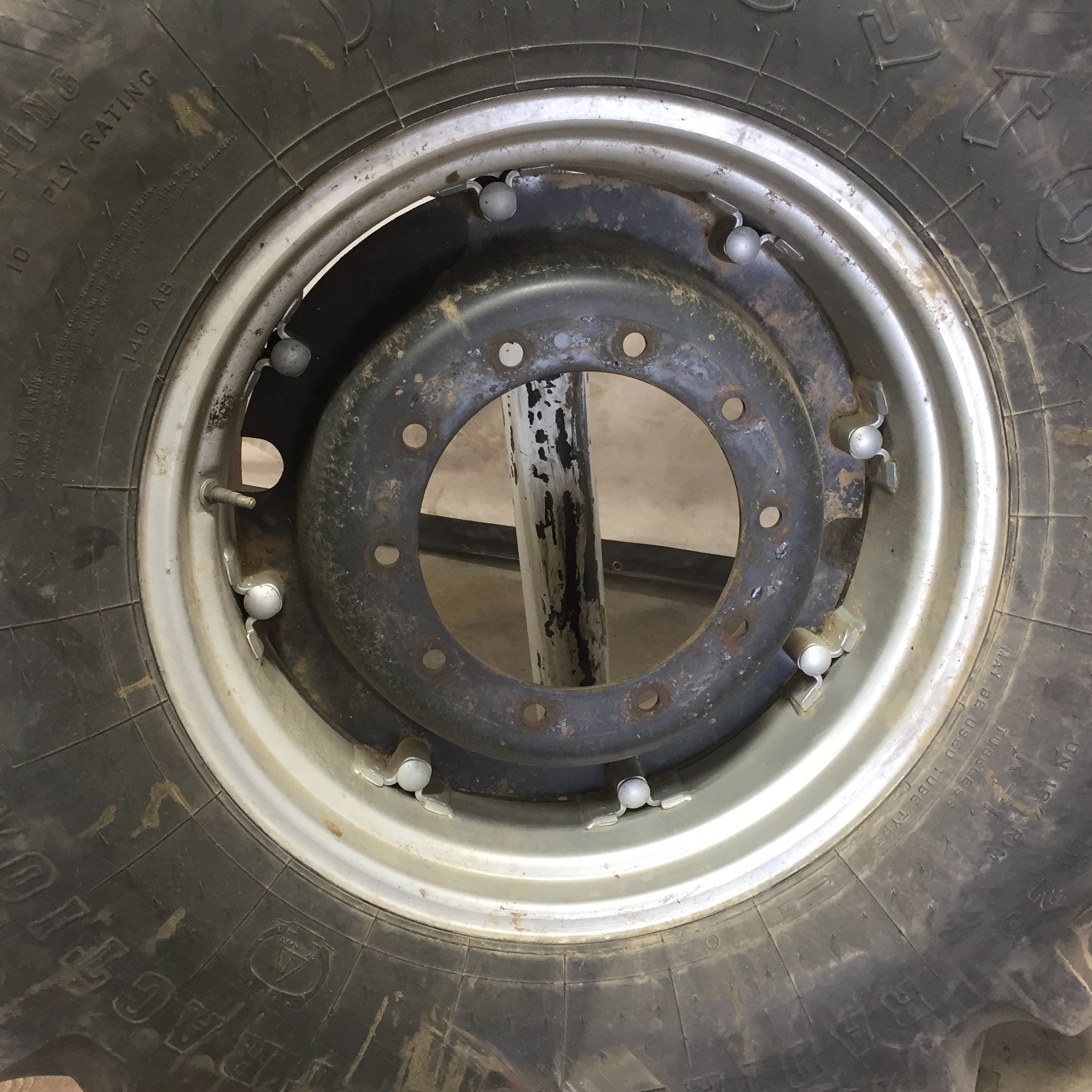 26''D x 15''W Rim with Clamp/Loop Style Wheel WT008326RIM