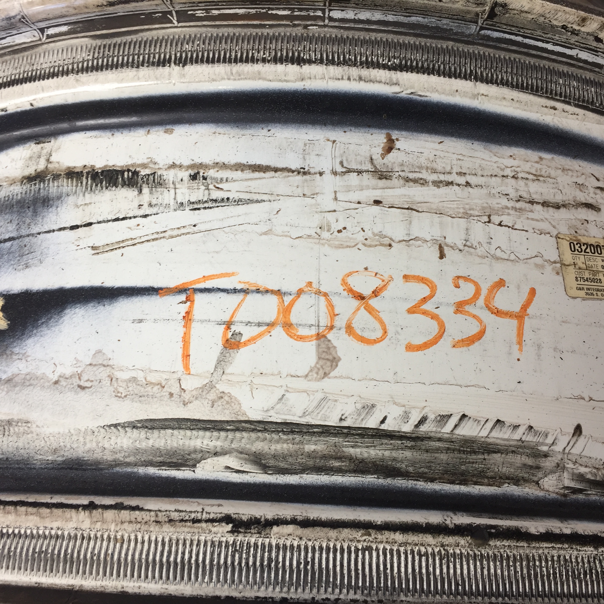 Waffle Wheel (Groups of 3 bolts) T008334