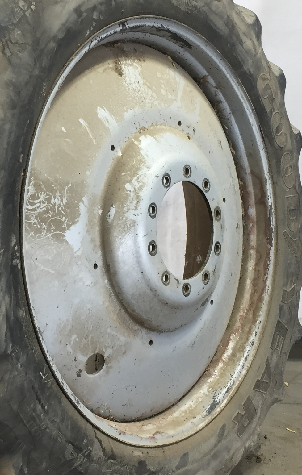 46''D x 13''W Formed Plate W/Weight Holes Wheel WT008347