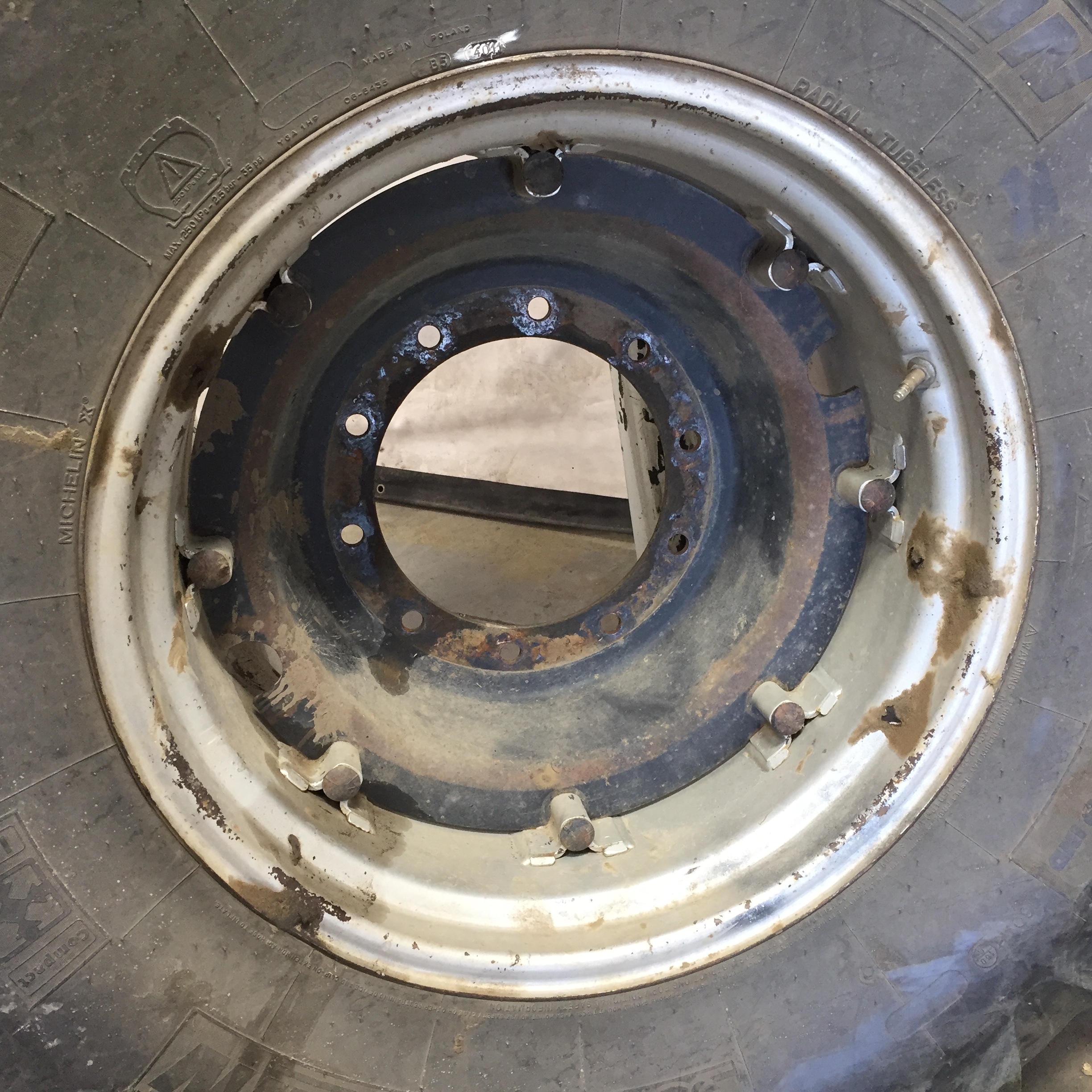 26''D x 15''W Rim with Clamp/Loop Style Wheel WT008352RIM