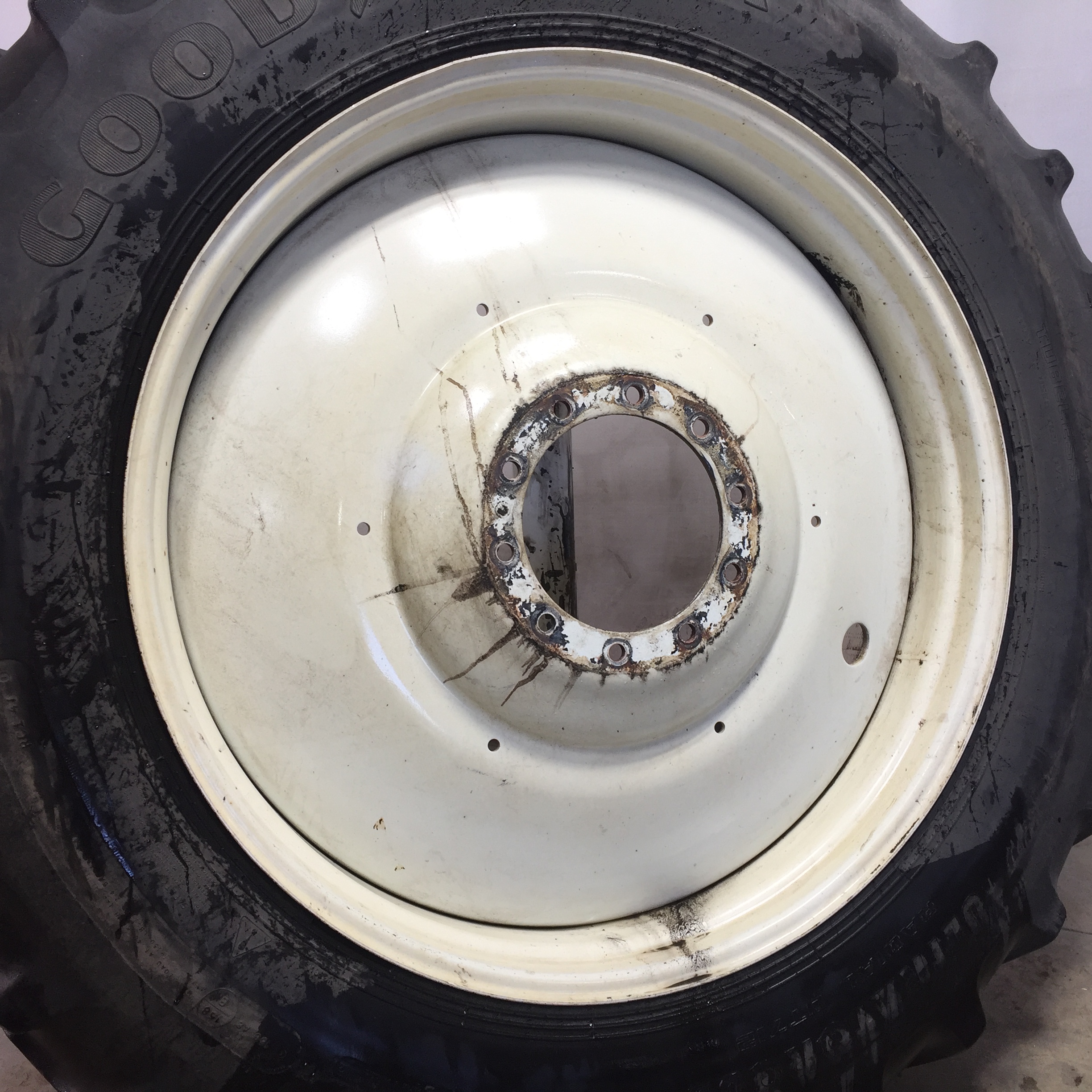 46''D x 16''W Formed Plate W/Weight Holes Wheel WT008361