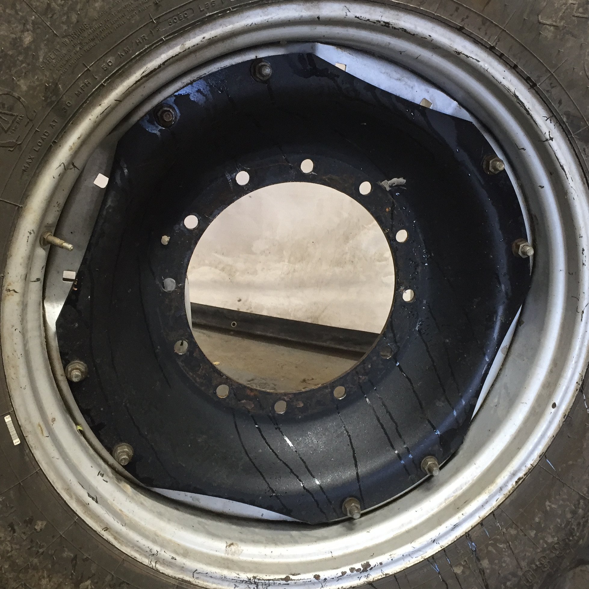 34'' Waffle Wheel (Groups of 2 bolts) Rim Center WT008362CTR