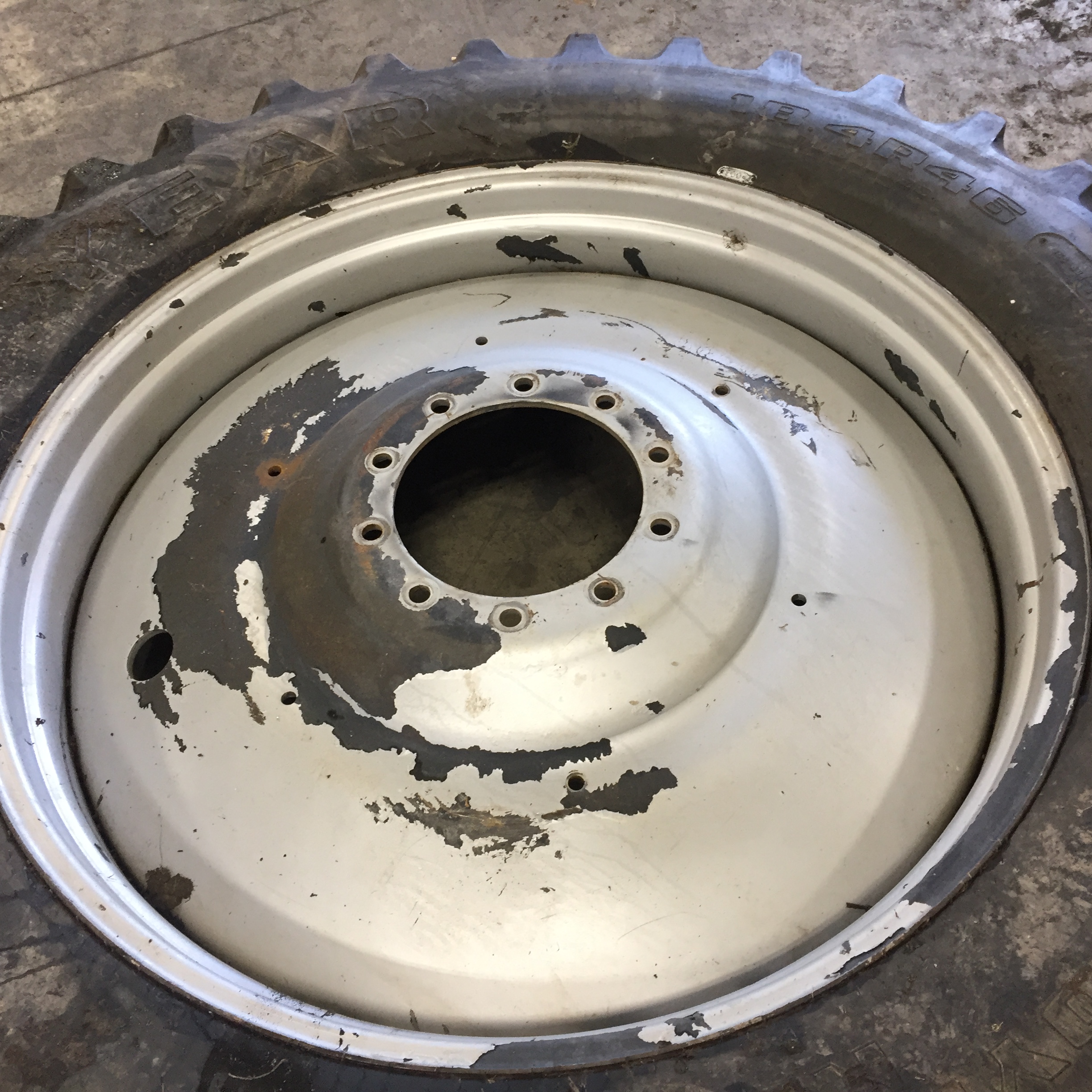 46''D x 16''W Formed Plate W/Weight Holes Wheel WT008363